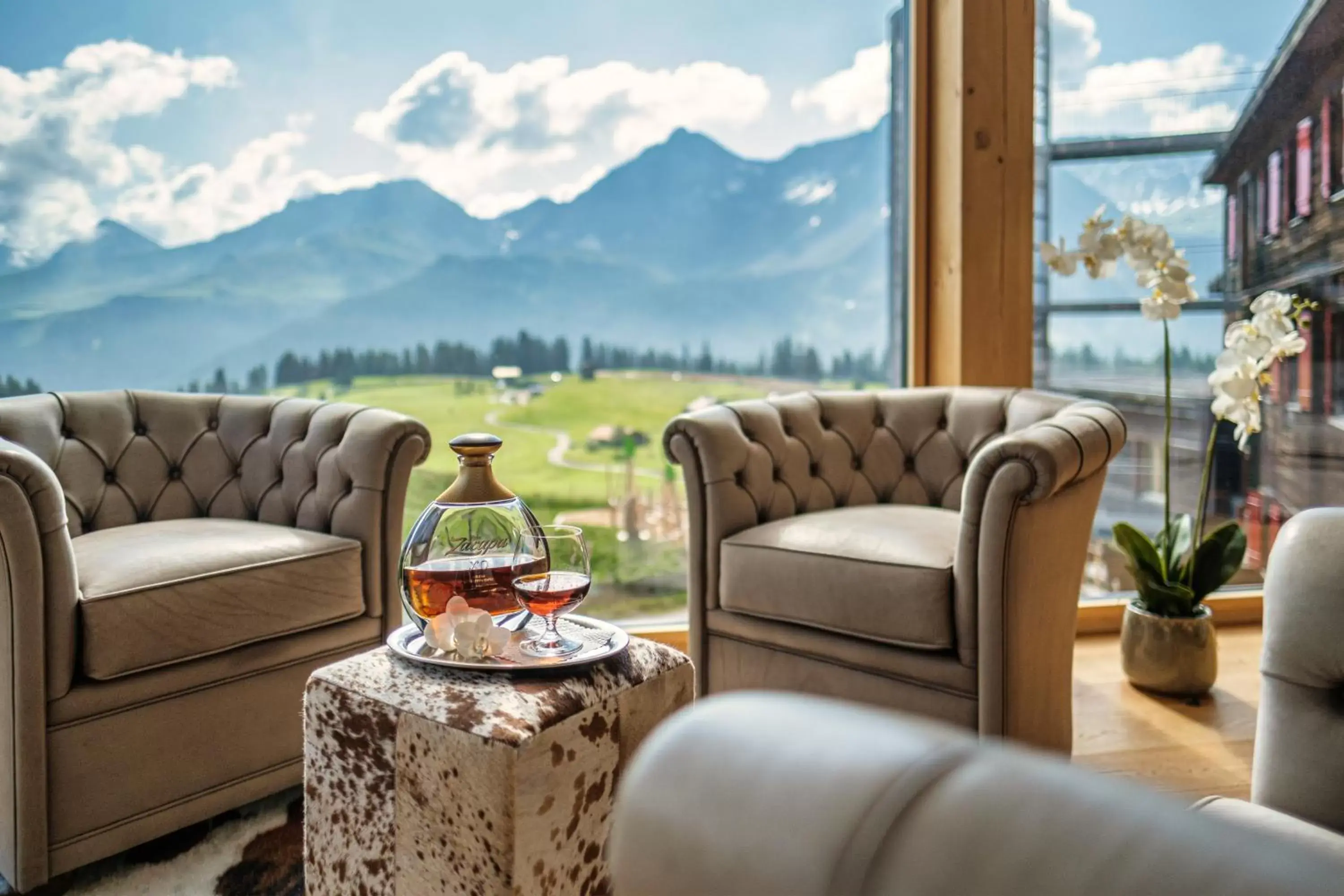 Lounge or bar, Mountain View in Golf- & Sporthotel Hof Maran