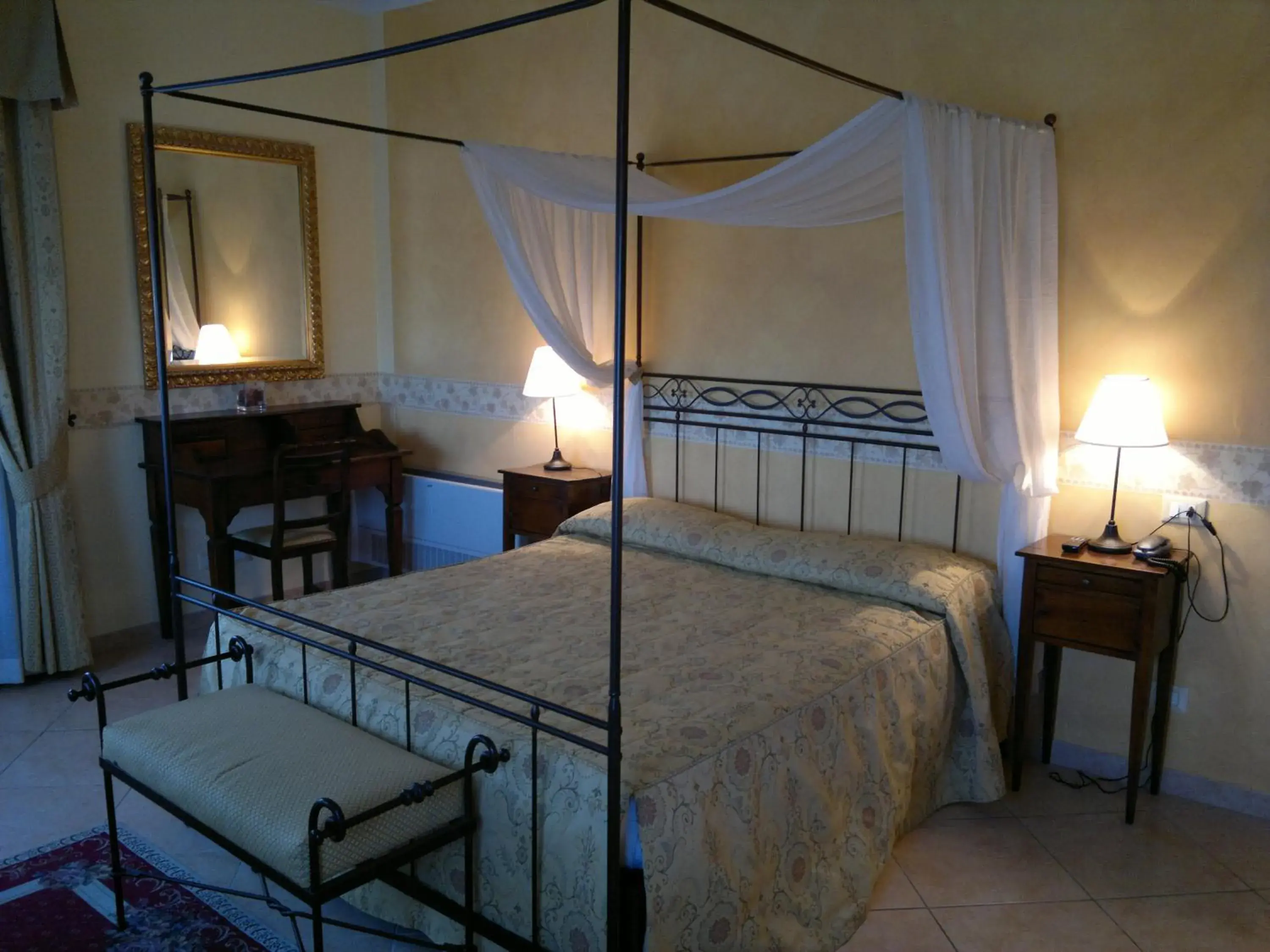 Bed in Villa Ambrosina