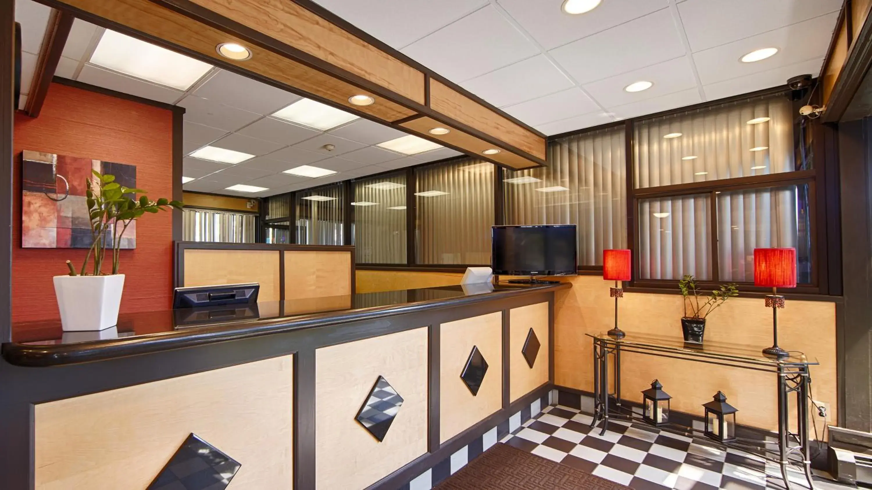 Lobby or reception in West Gate Inn Nyack Lobby or reception in West Gate Inn Nyack