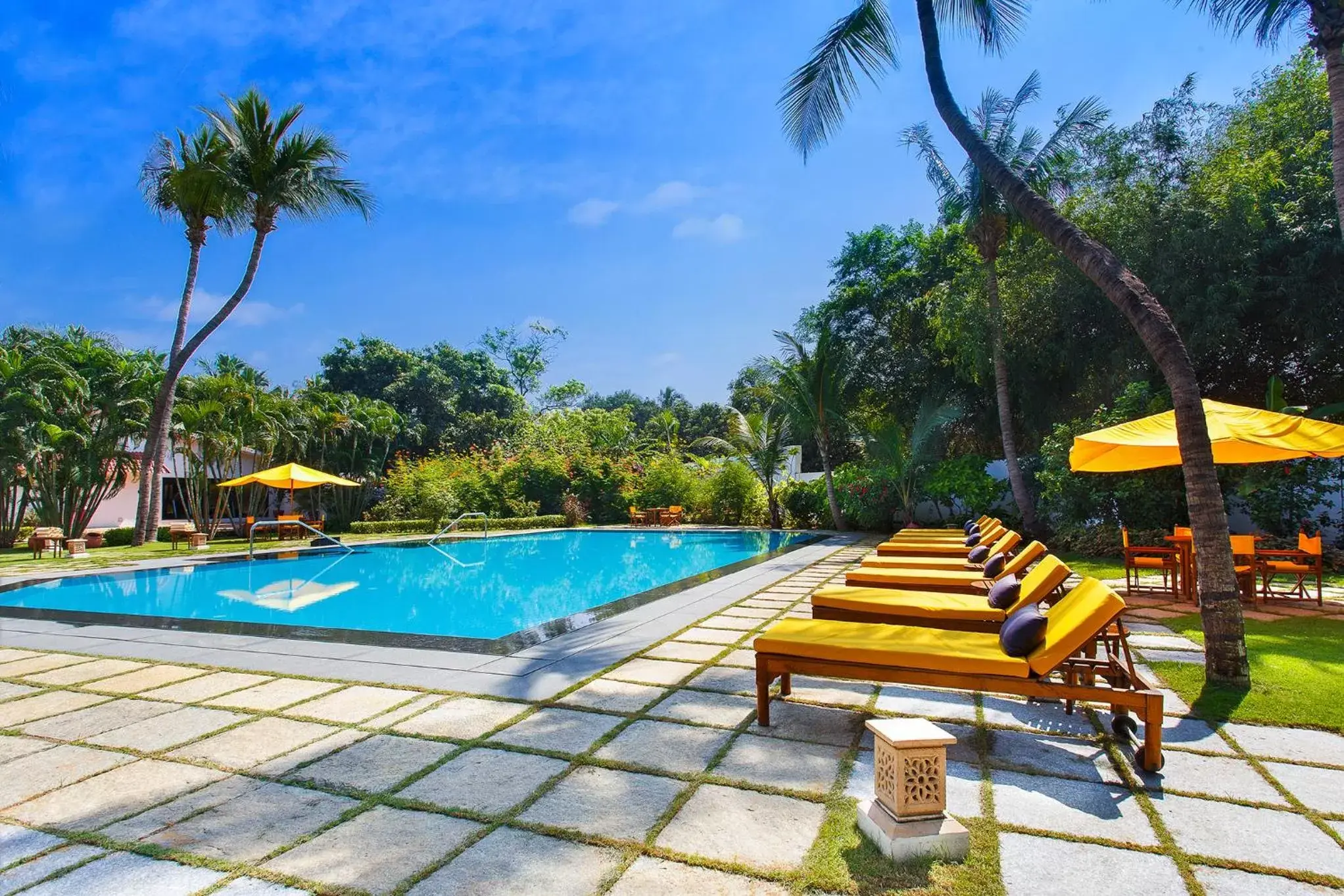 Swimming pool in Trident Chennai Swimming pool in Trident Chennai