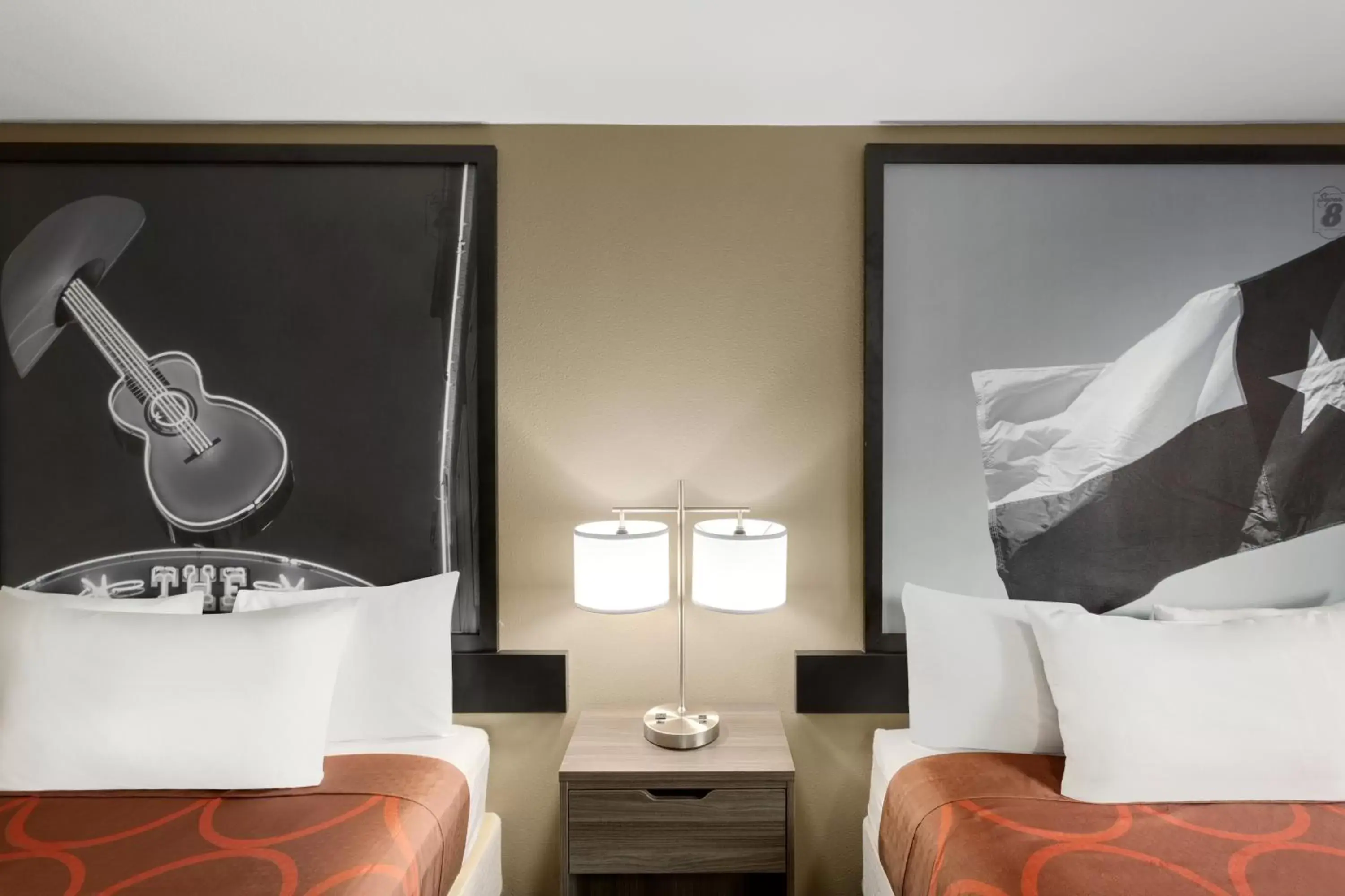 2 Queen Beds, Mobility/Hearing Impaired Accessible Room, Non-Smoking in Super 8 by Wyndham San Antonio Airport North 2 Queen Beds, Mobility/Hearing Impaired Accessible Room, Non-Smoking in Super 8 by Wyndham San Antonio Airport North