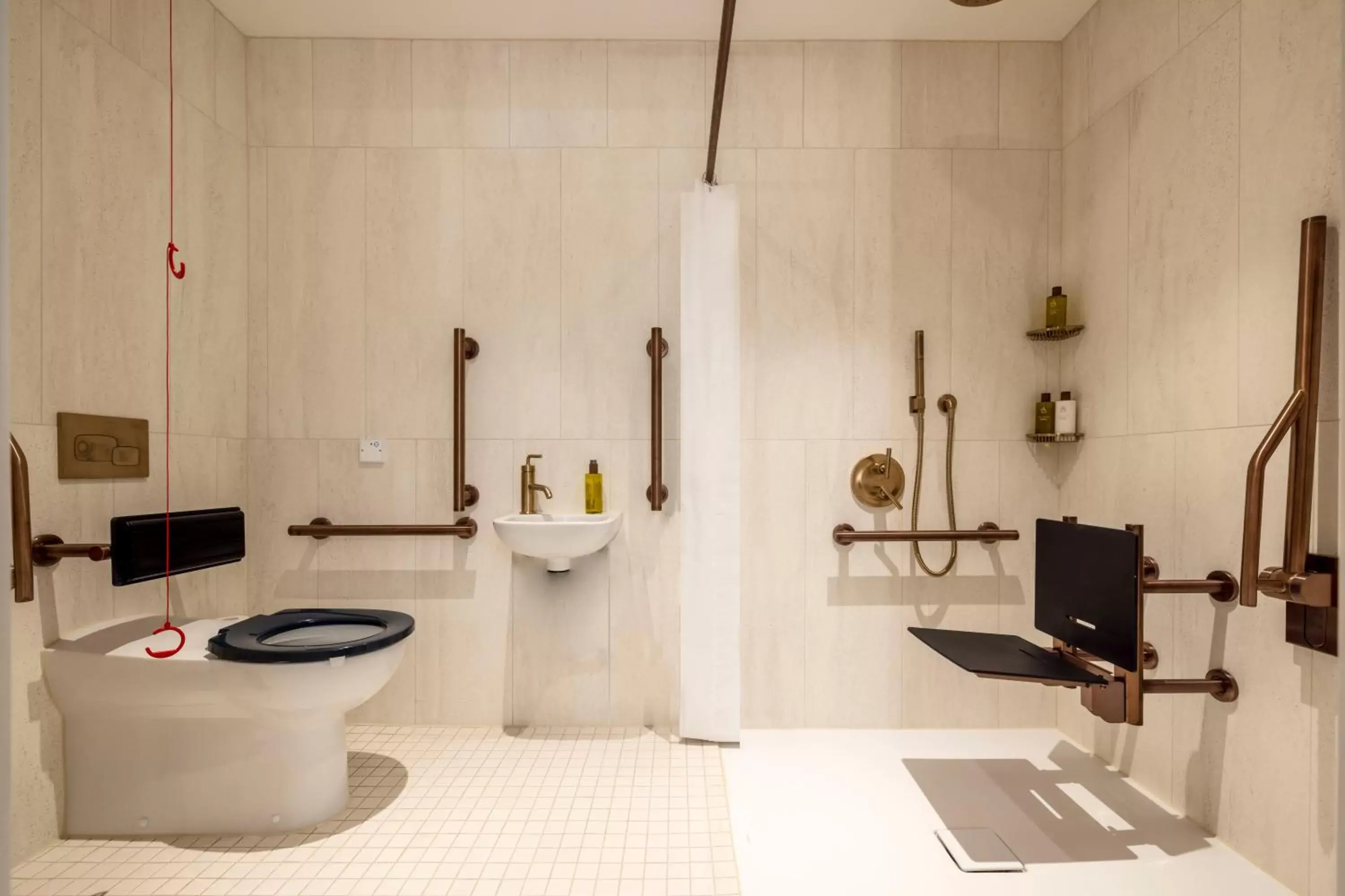 Shower, Bathroom in Virgin Hotels Edinburgh