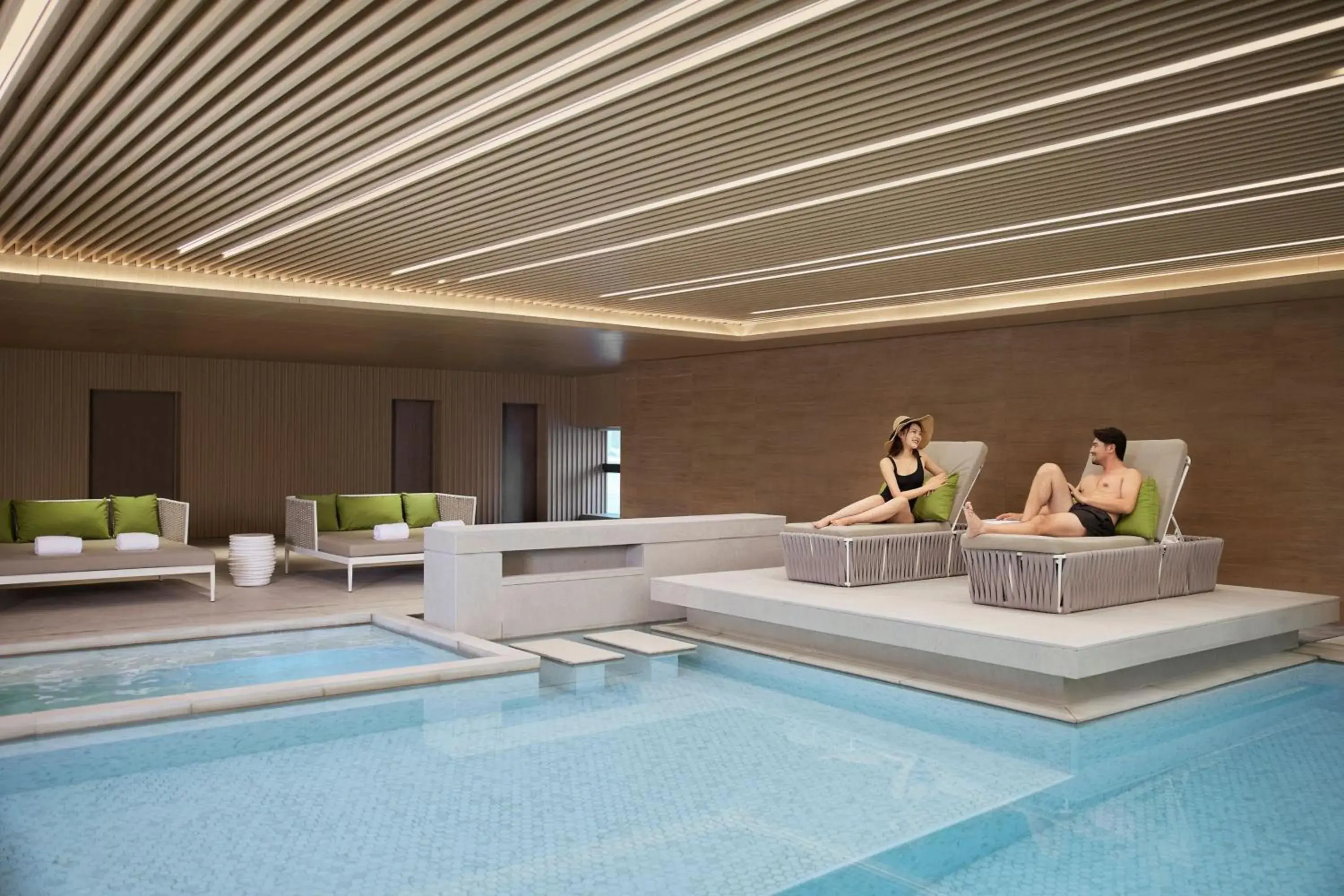 Fitness centre/facilities, Swimming Pool in Wenzhou Marriott Hotel