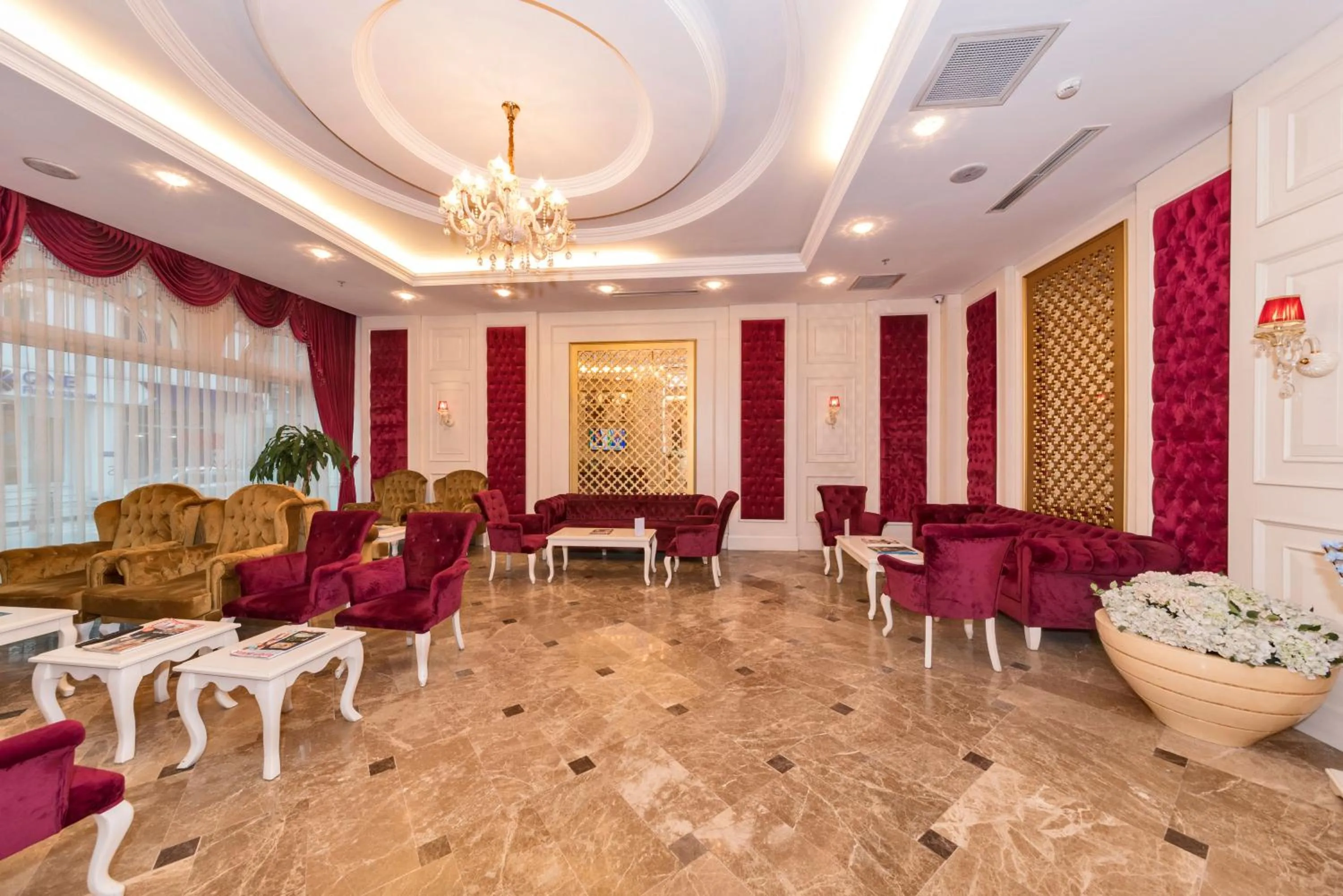Lobby or reception in Marnas Hotels