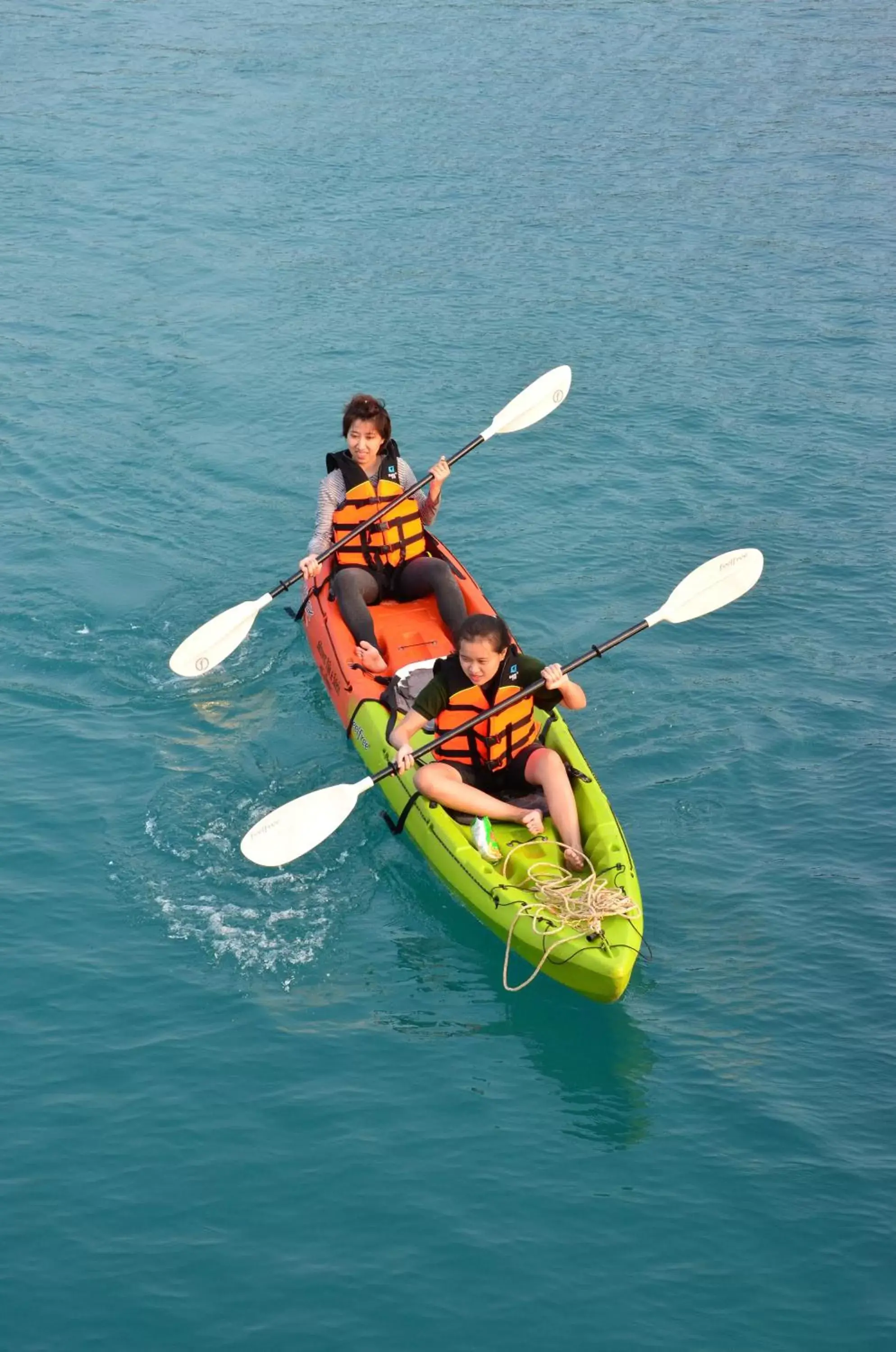 Canoeing in Salakphet Resort