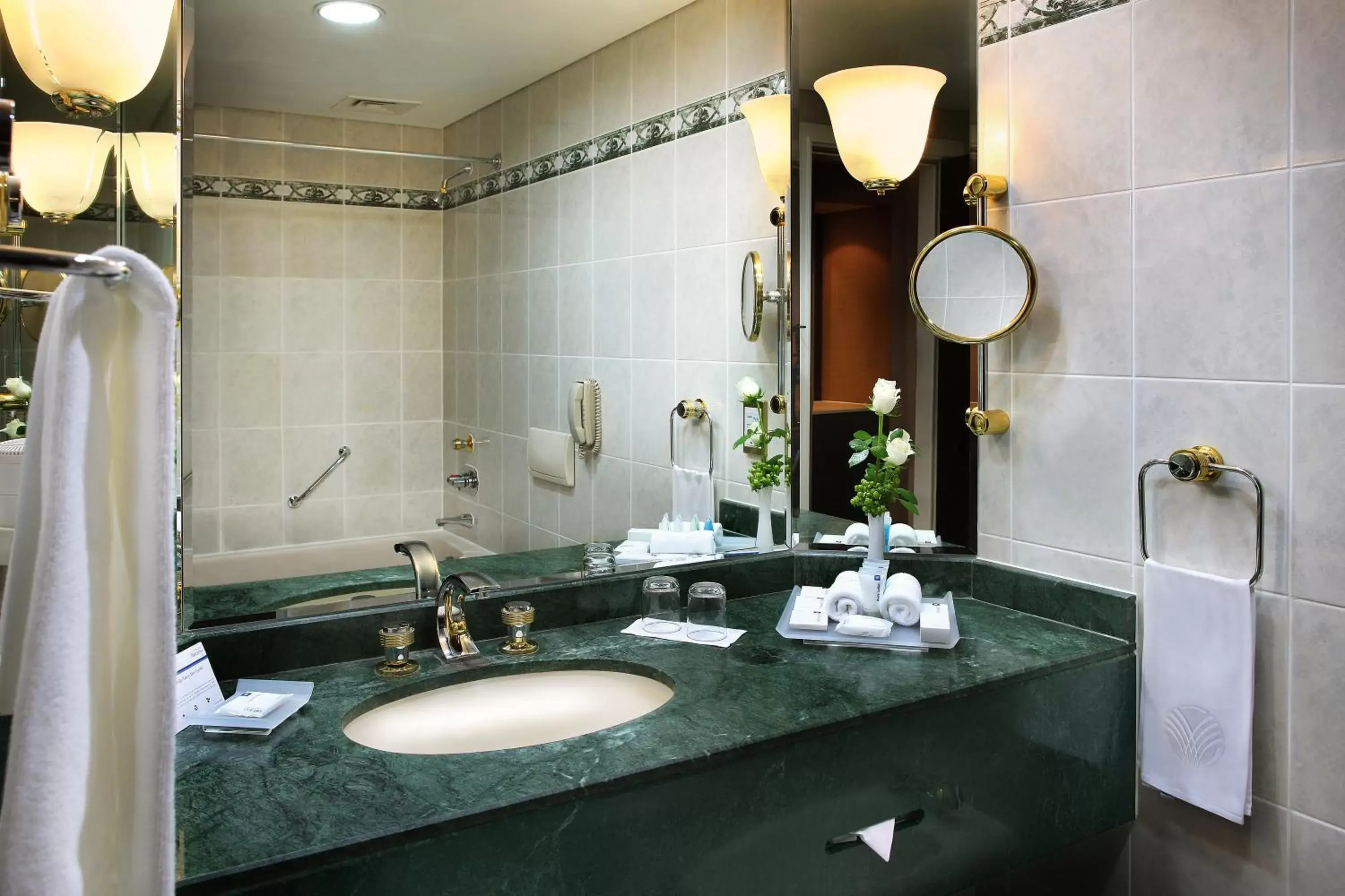 Bathroom in Mövenpick Grand Al Bustan