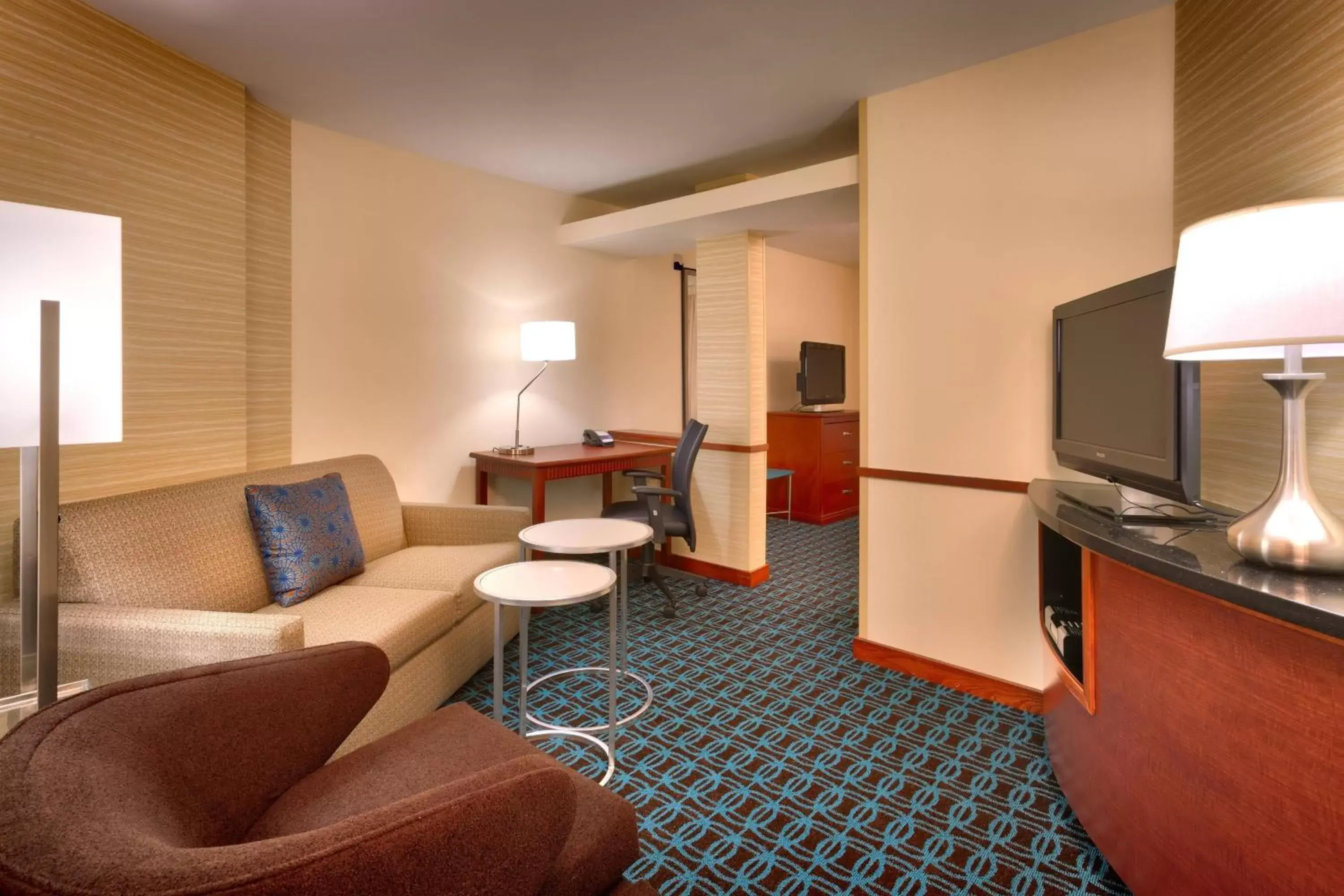 Living room, Seating Area in Fairfield Inn & Suites Boise Nampa