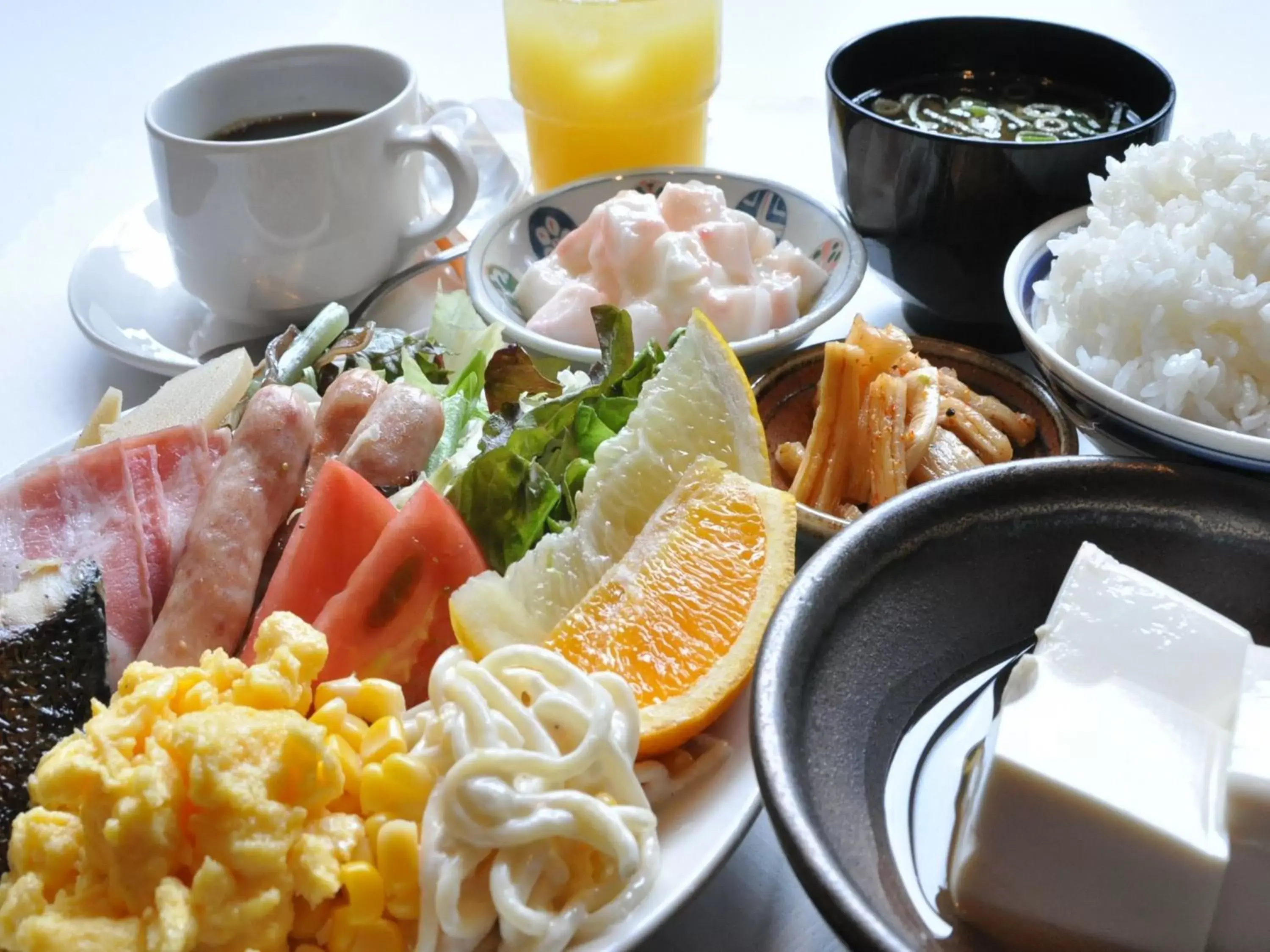 Buffet breakfast in APA Hotel Ogaki Ekimae