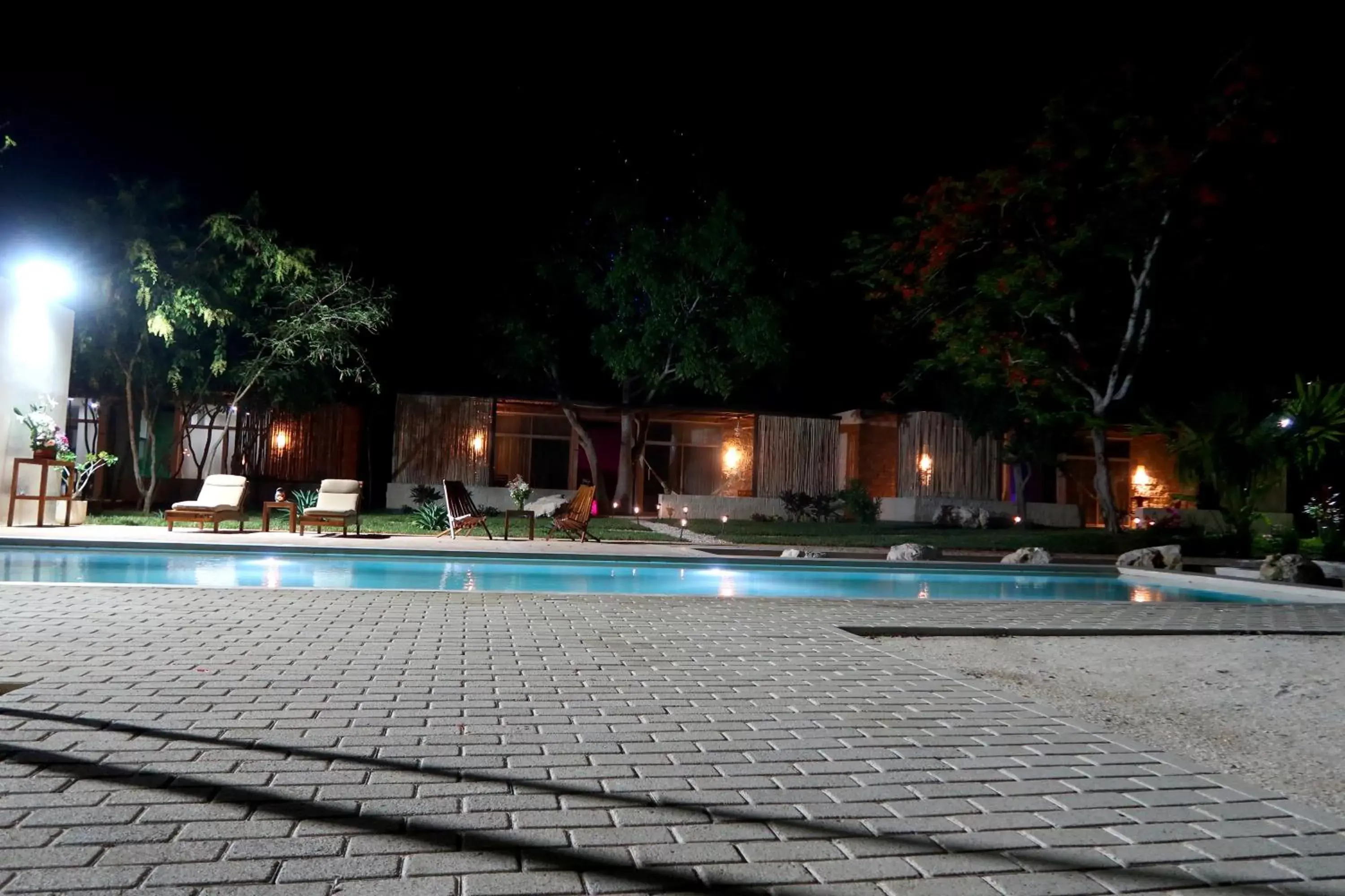 Swimming Pool in Hotel Casa de Campo Conkal Merida