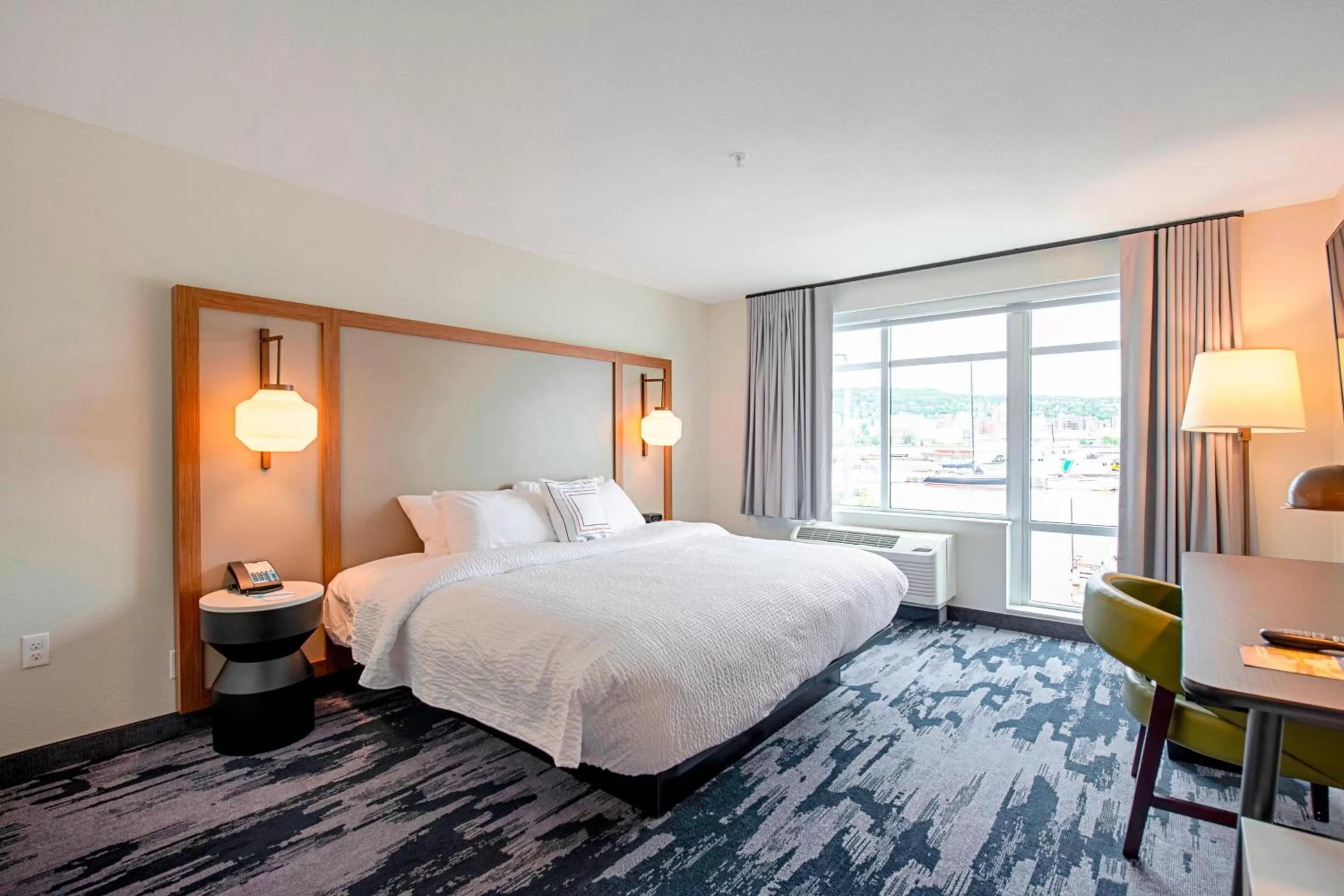 King Room - Hearing Accessible in Fairfield Inn & Suites By Marriott Duluth Waterfront