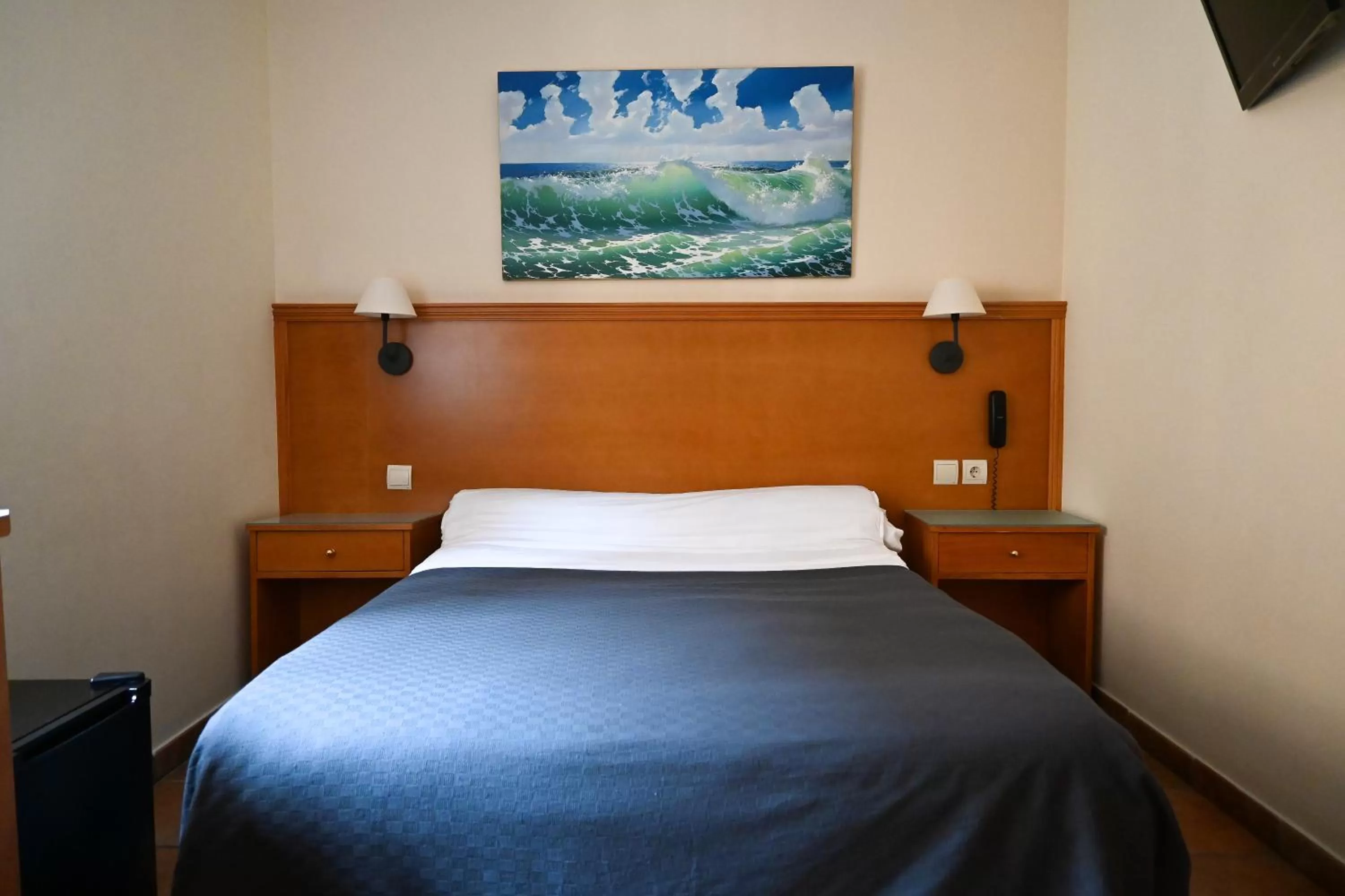 Bed in Hotel Doña Catalina