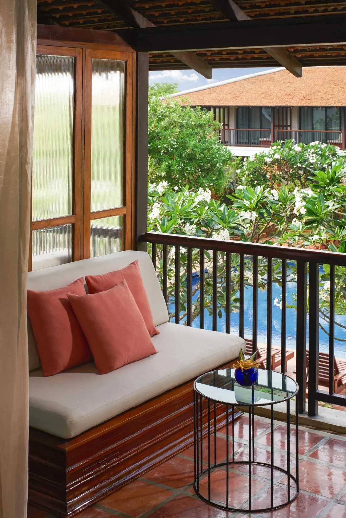 Balcony/Terrace in Sukhothai Heritage Resort - SHA PLUS