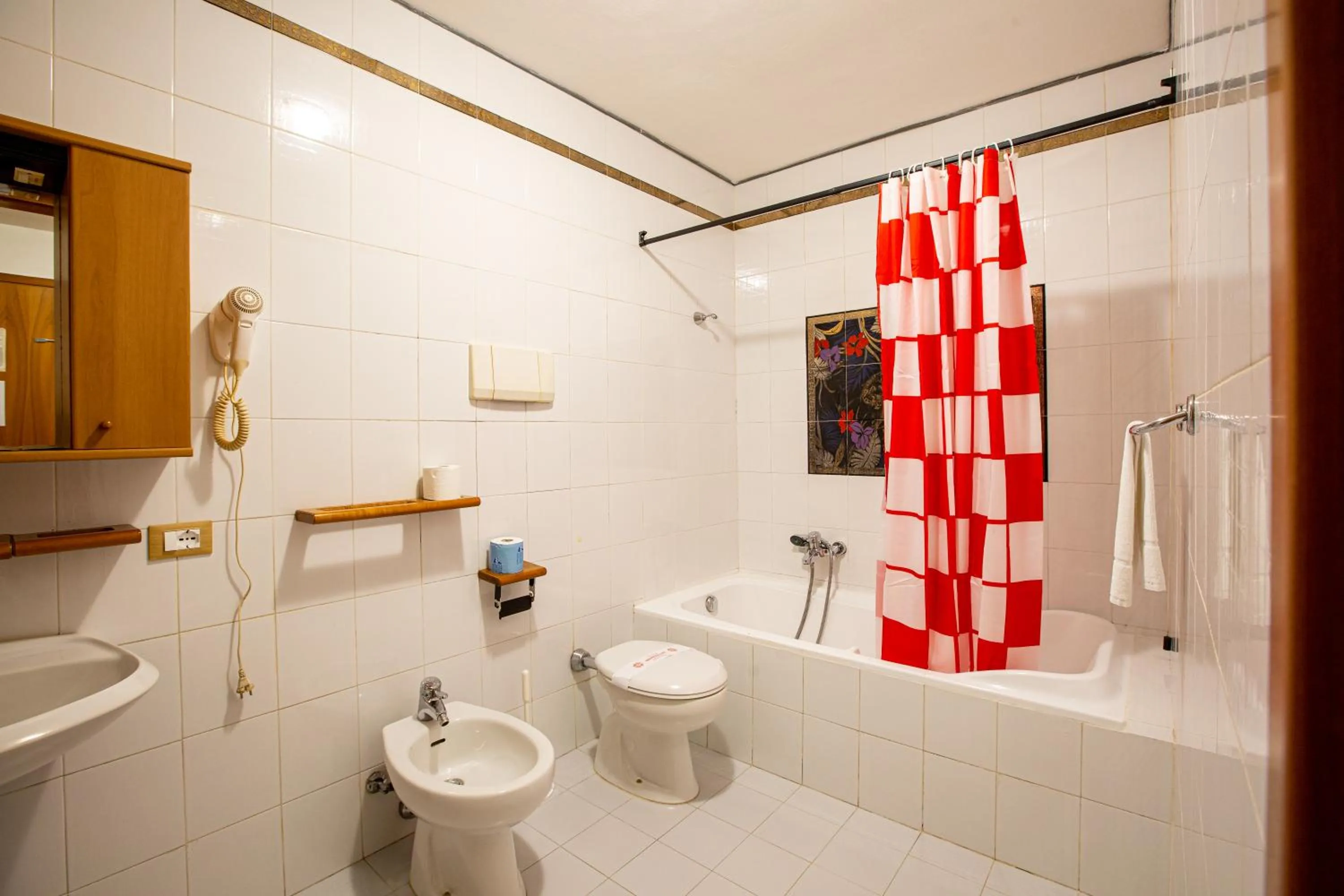 Shower in Hotel Villa Strassoldo "Ex Attianese Hotel Restaurant"