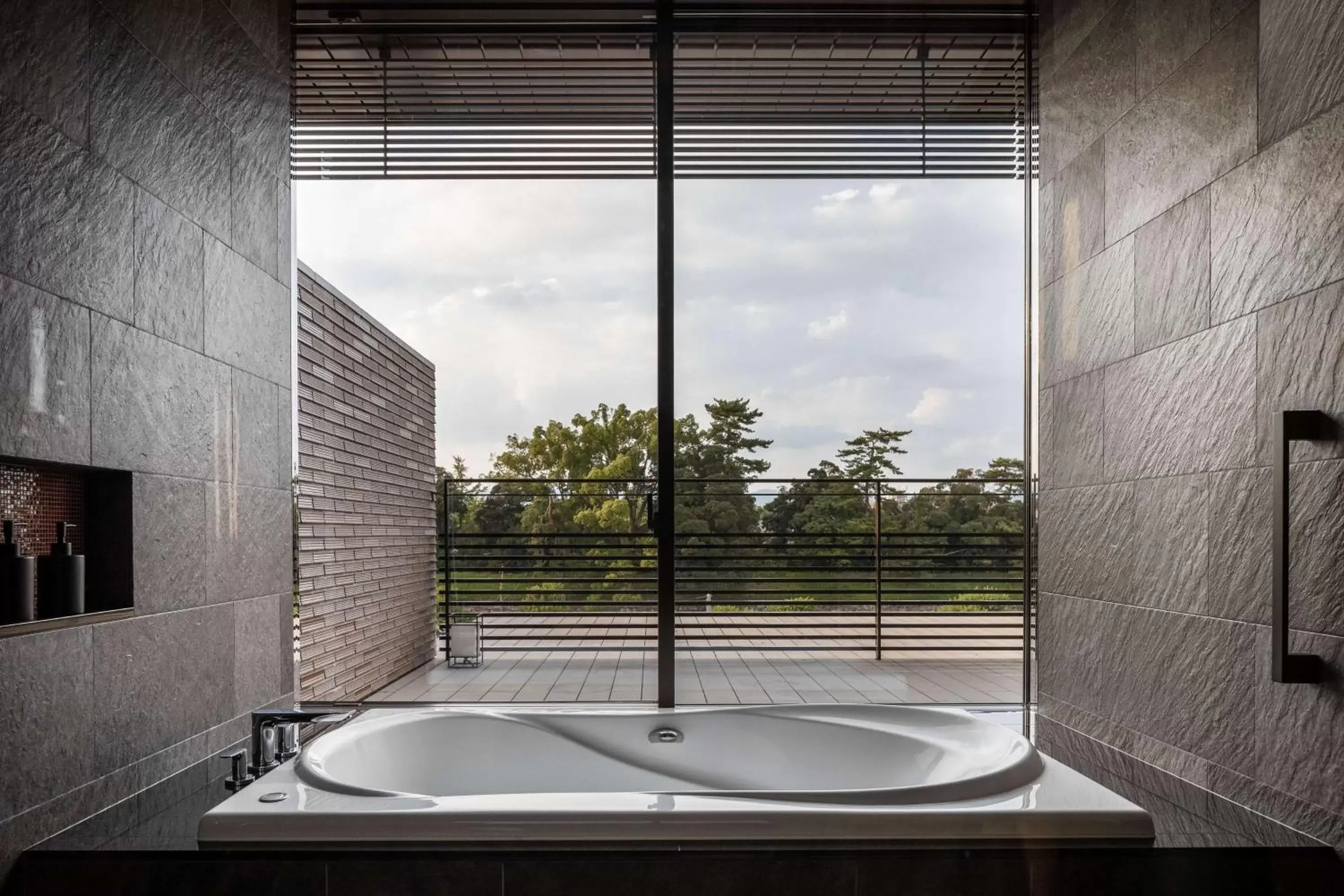 Bathroom in Garrya Nijo Castle Kyoto - Banyan Tree Group