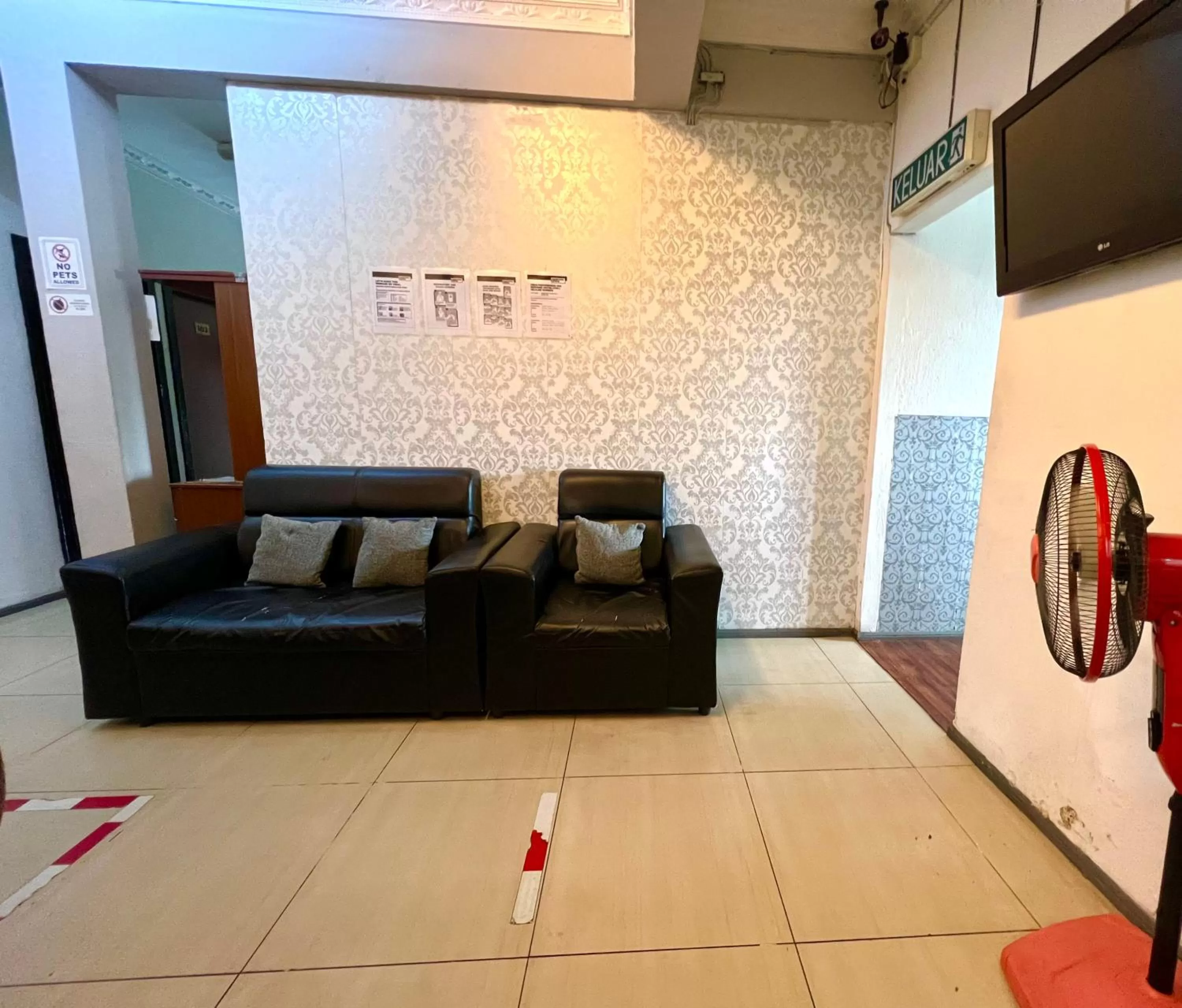 Lobby or reception, Lobby/Reception in MJ inn