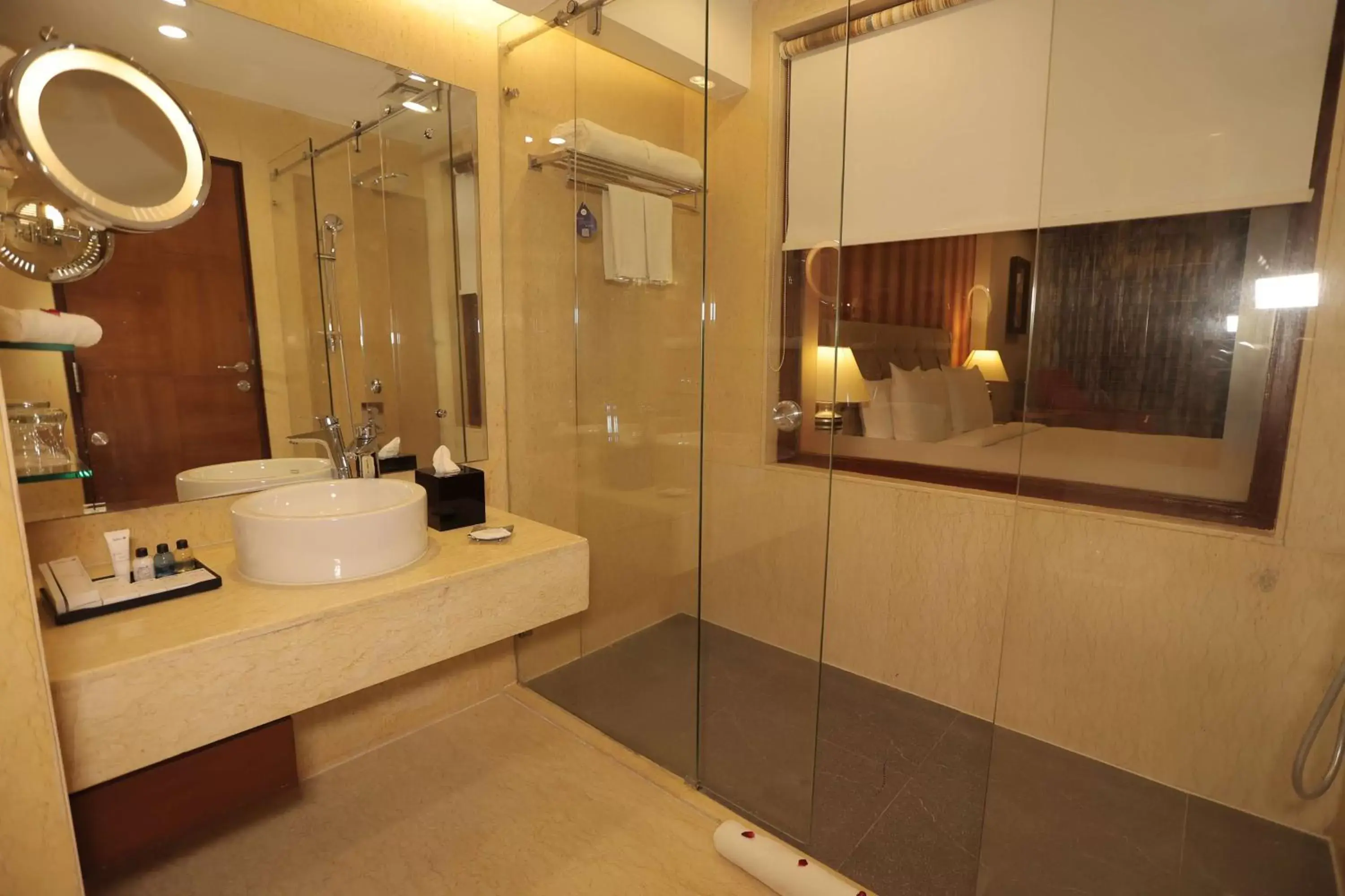 Bathroom in Radisson Blu Udaipur Palace Resort & Spa