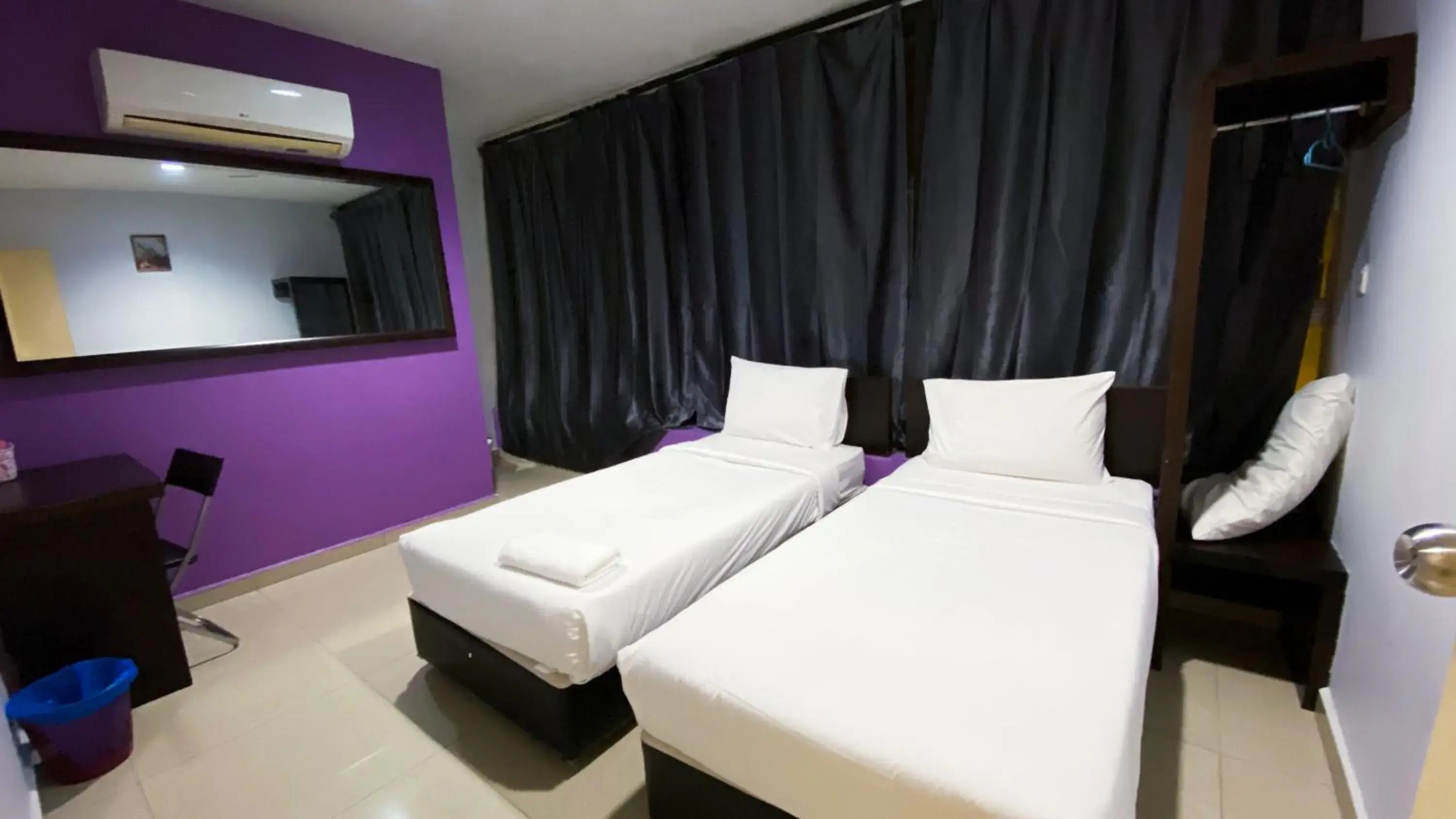 Bed in Smart Hotel Shah Alam Seksyen 15