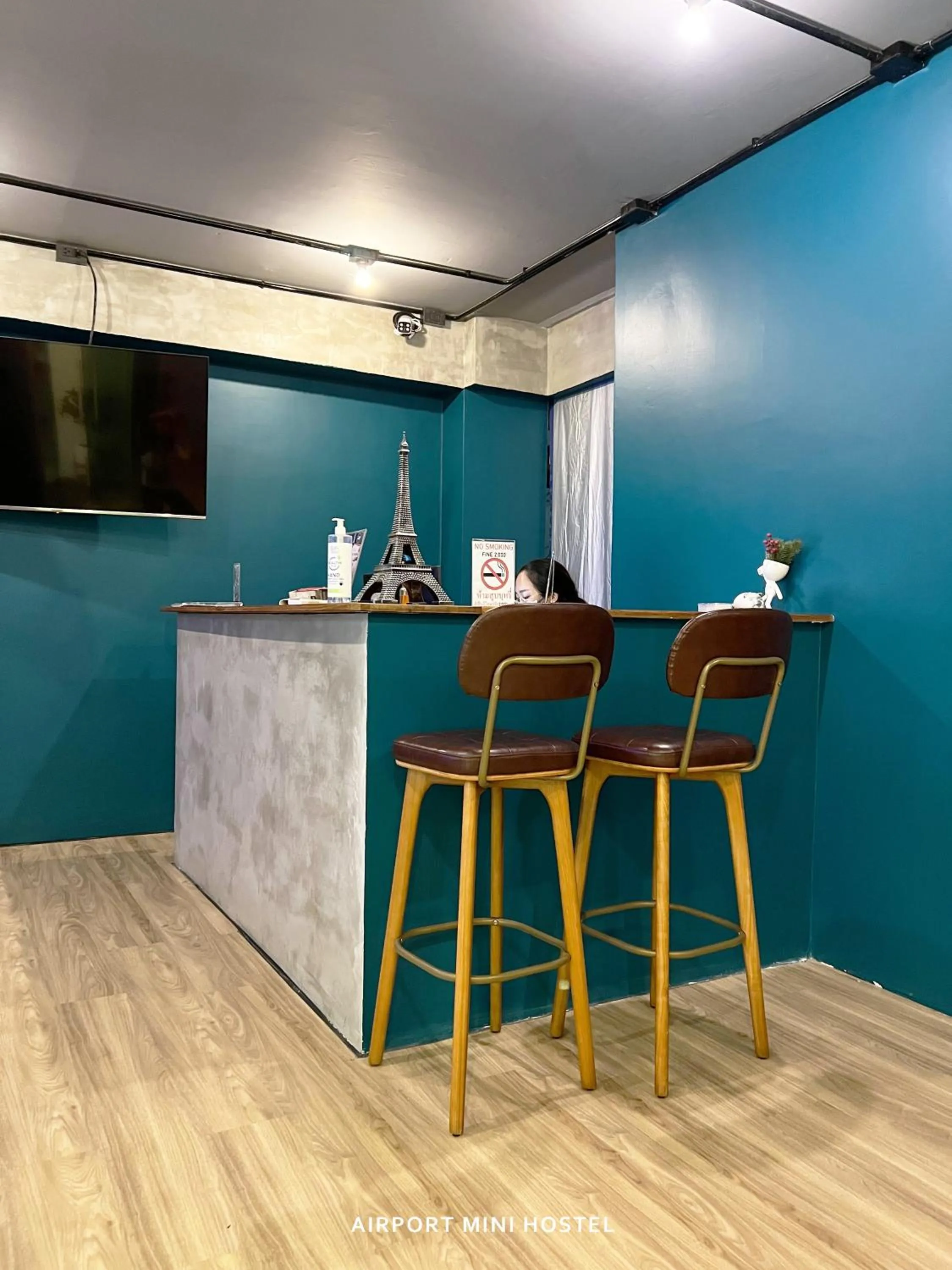 Lobby or reception in Airport Mini Hostel at Don Muang Airport