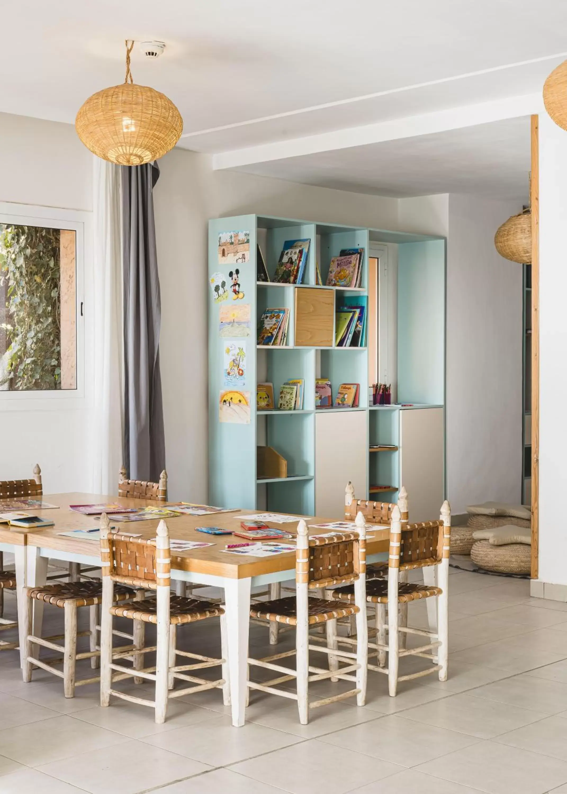 Family, Dining Area in Paradis Plage Surf Yoga & Spa