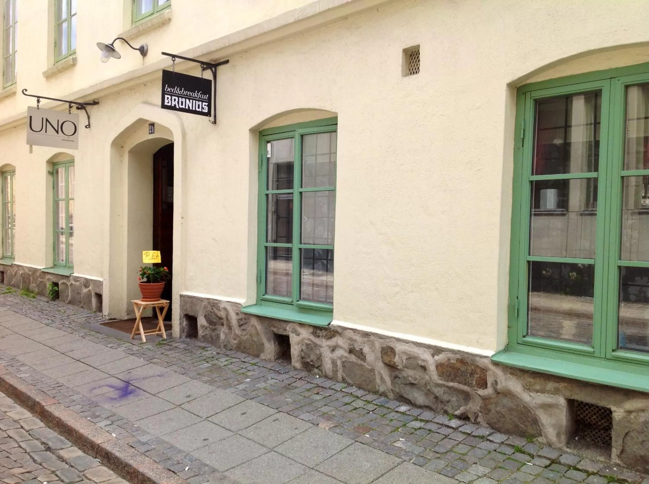 Property logo or sign in Brunius Guesthouse