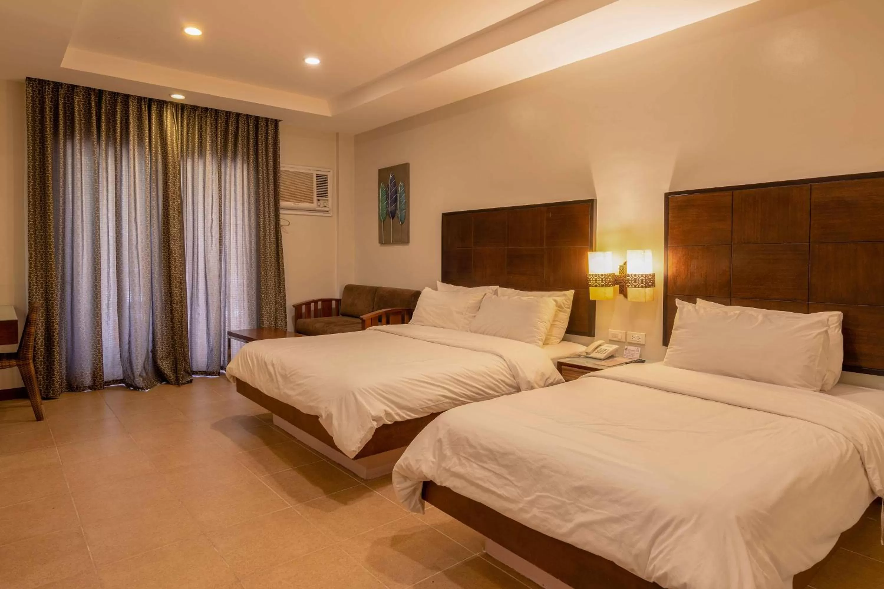 Bedroom, Bed in MO2 Lagoon Coron