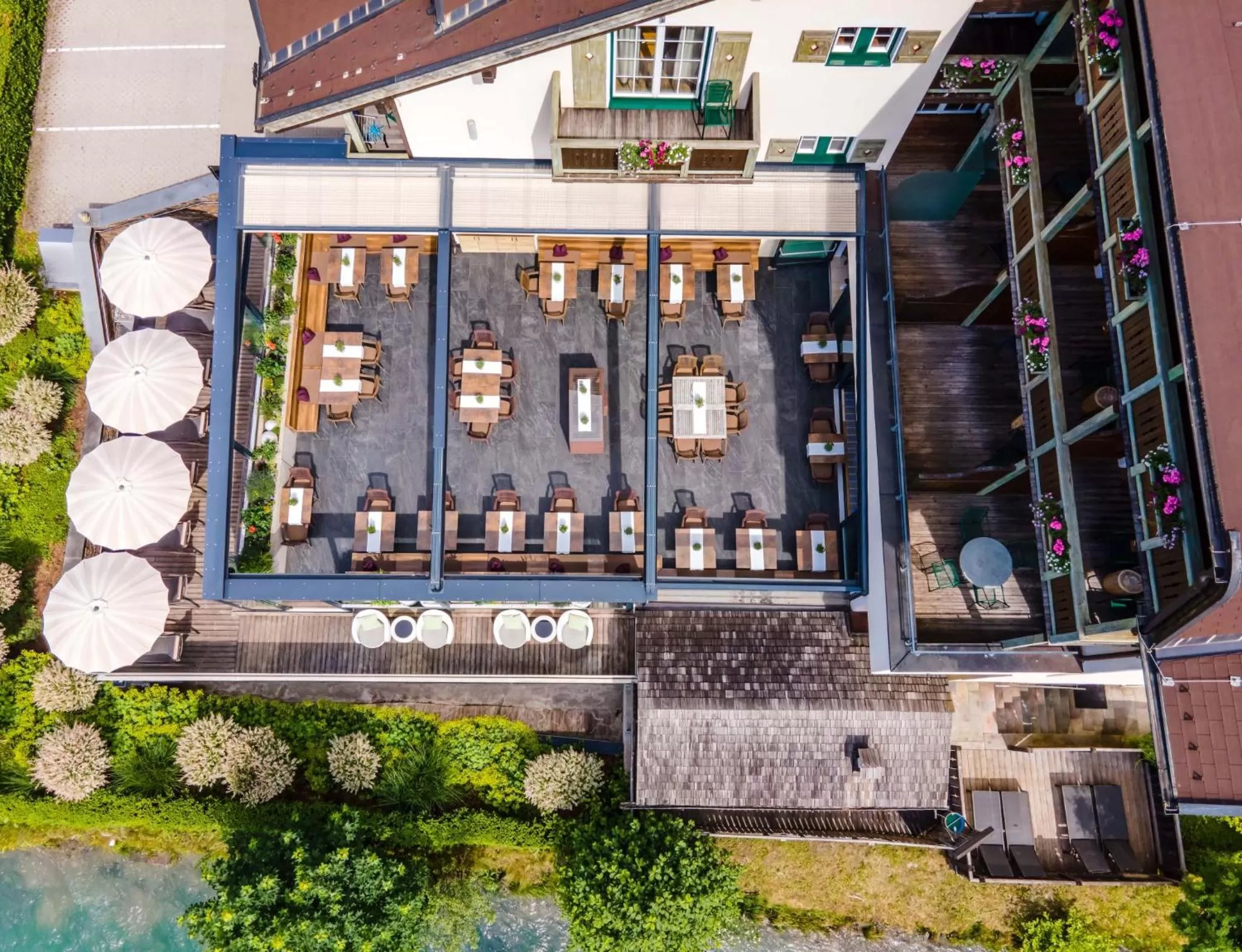 Balcony/Terrace in Hotel Kaprunerhof