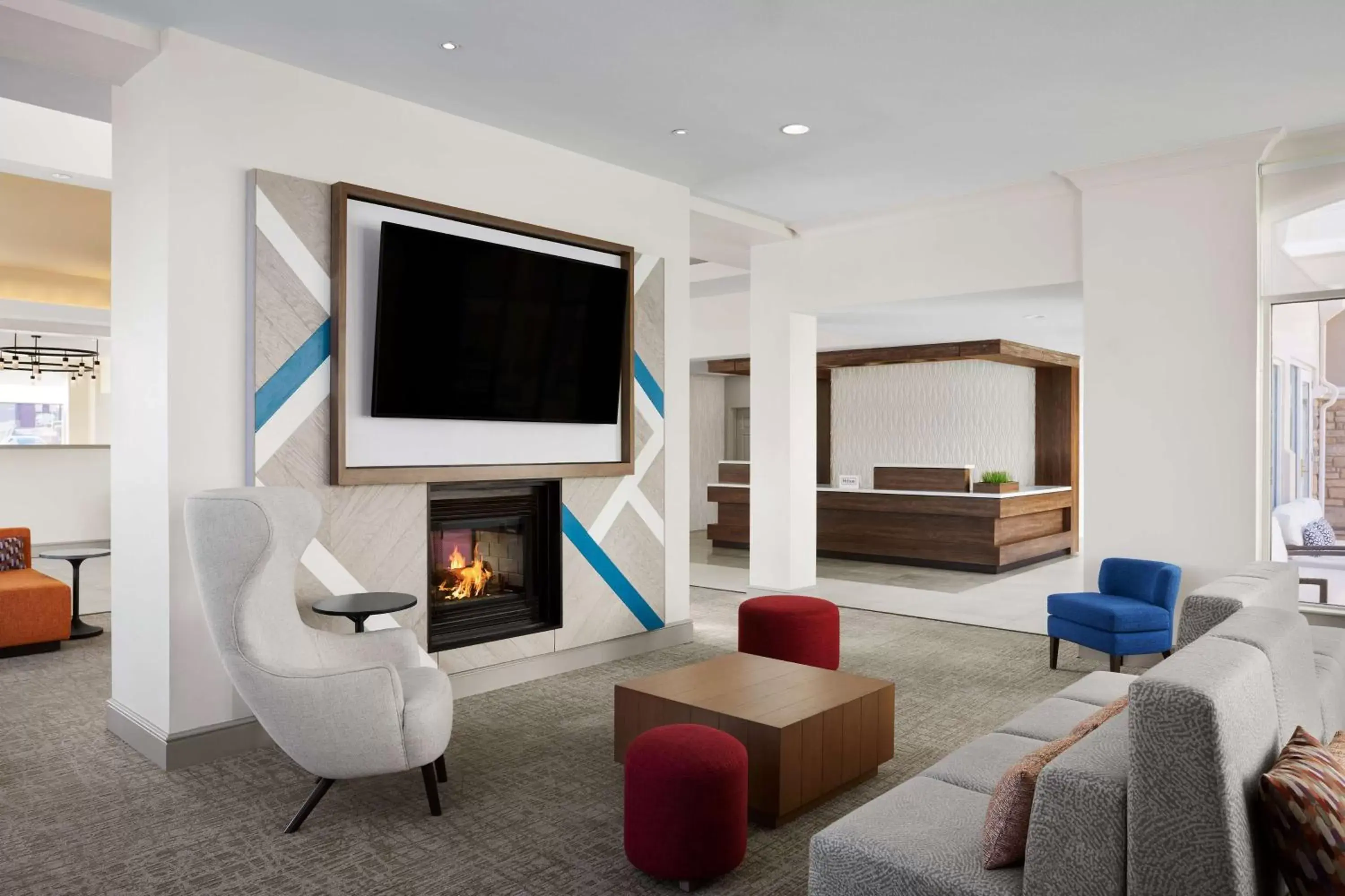 Lobby or reception, TV/Entertainment Center in Hilton Garden Inn Las Vegas/Henderson