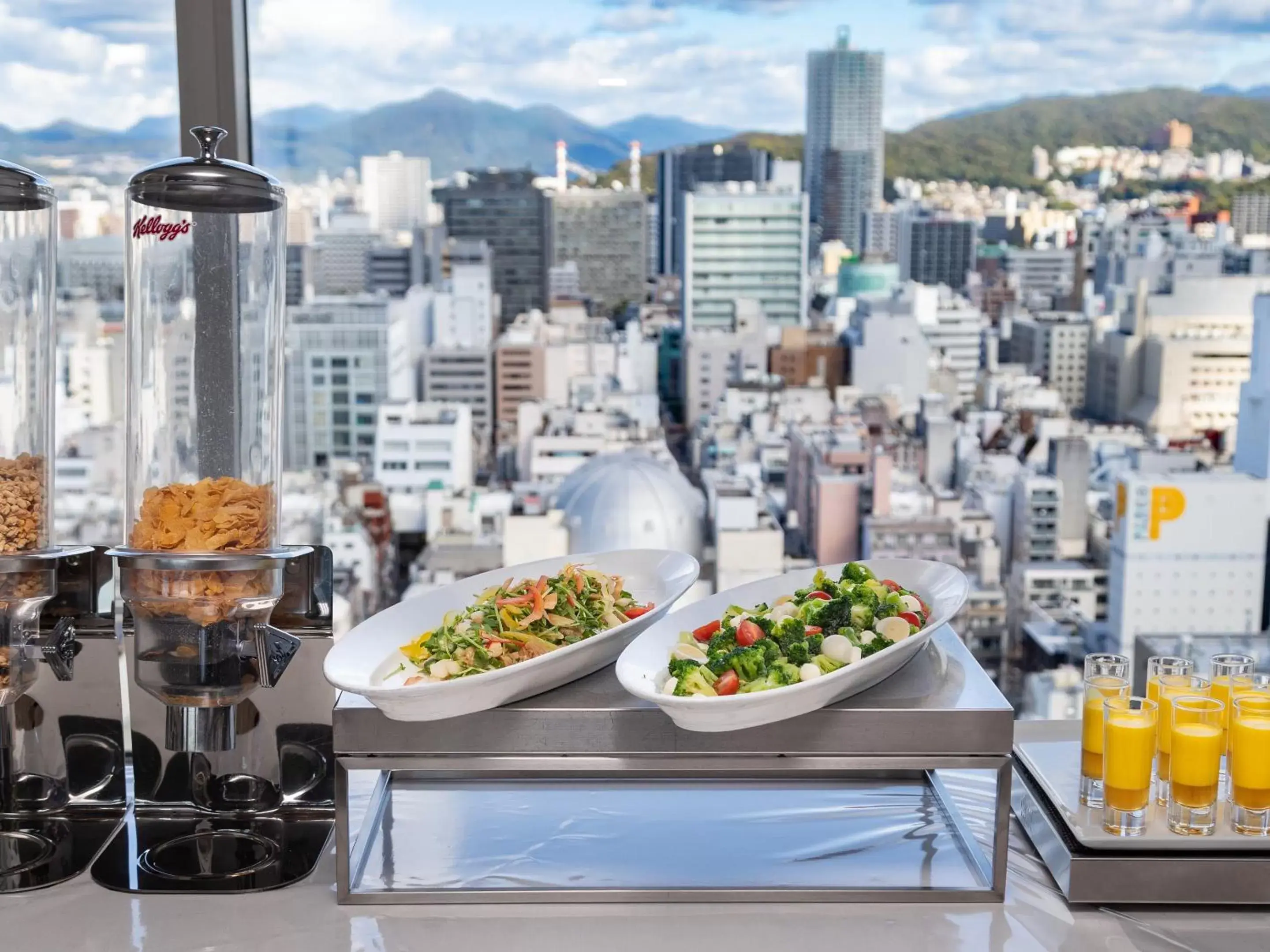 Breakfast in Mitsui Garden Hotel Hiroshima