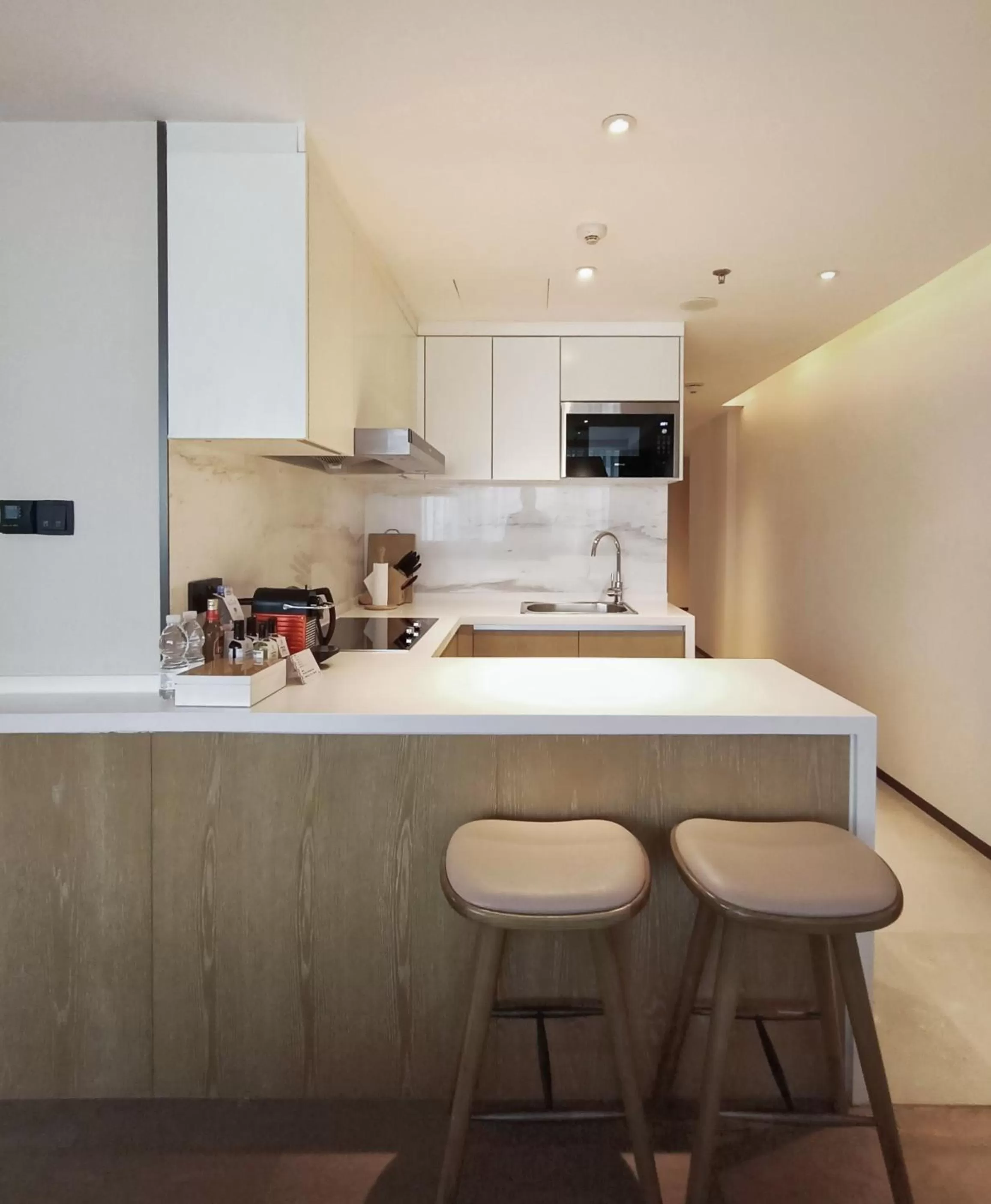 Dining area in Marriott Executive Apartments Chongqing