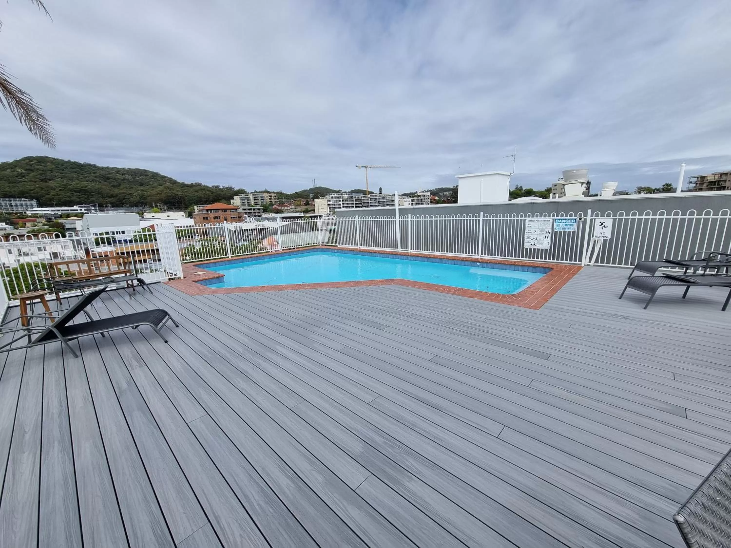 Pool view in Nelson Towers Motel & Apartments