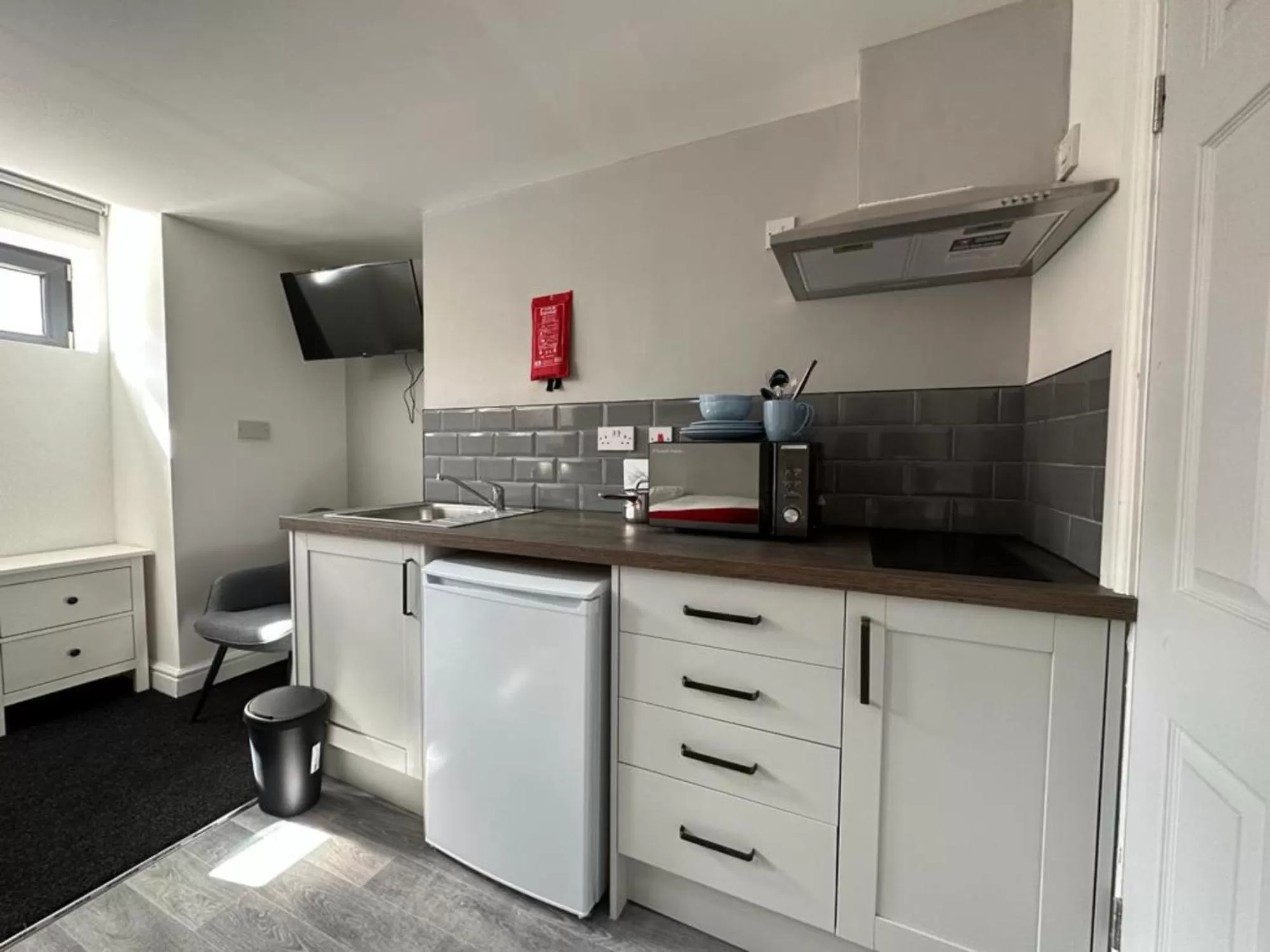 Kitchen/Kitchenette in The Fishpond - Premier Nottingham Studios