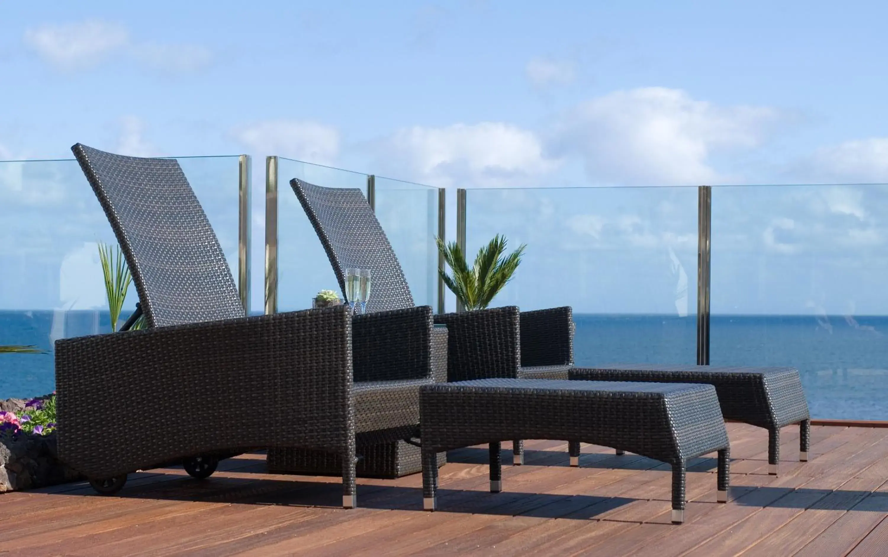 Patio in Pestana Carlton Madeira Ocean Resort Hotel