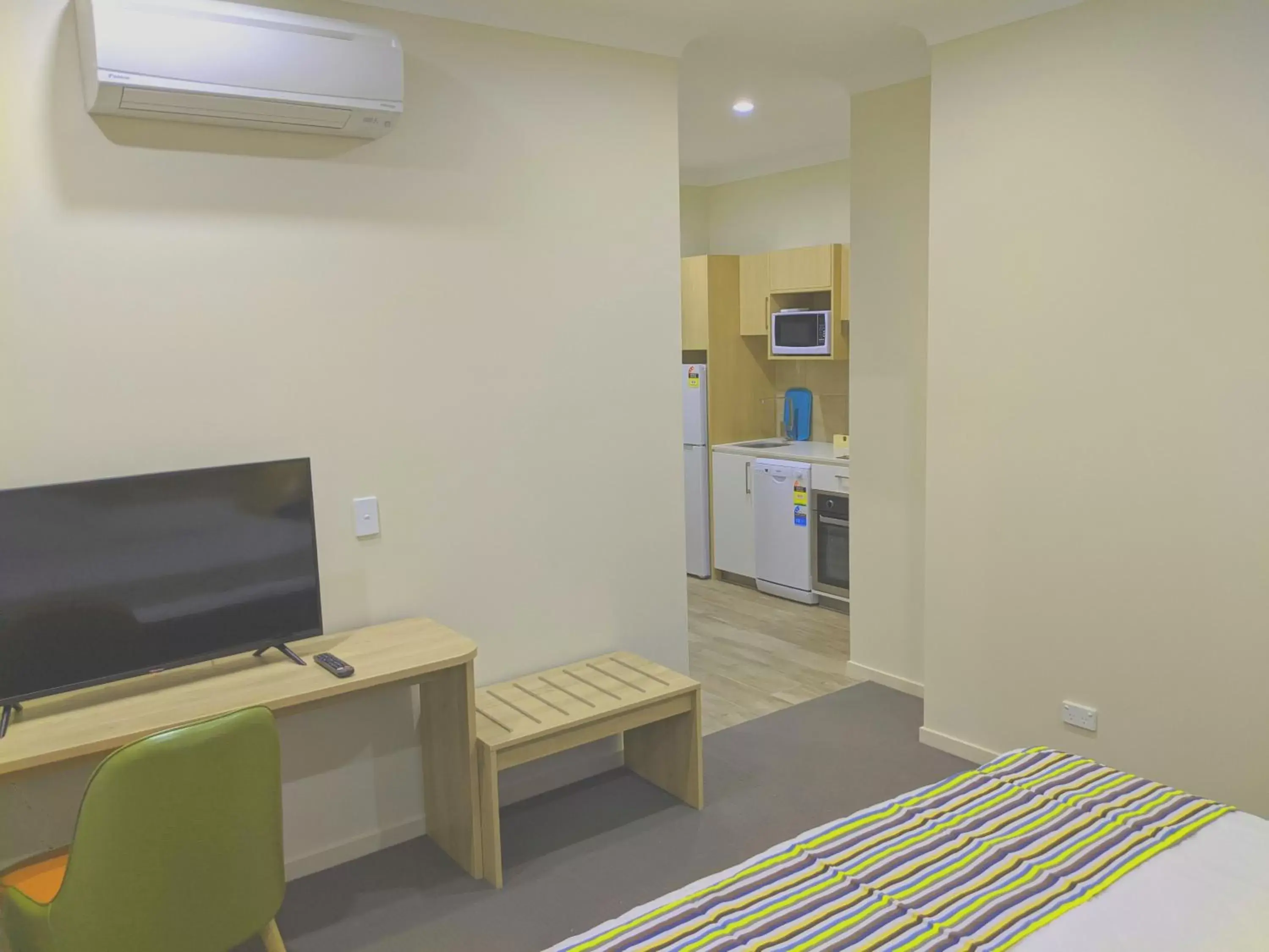 TV/Entertainment Center in The Windsor Apartments and Hotel Rooms, Brisbane