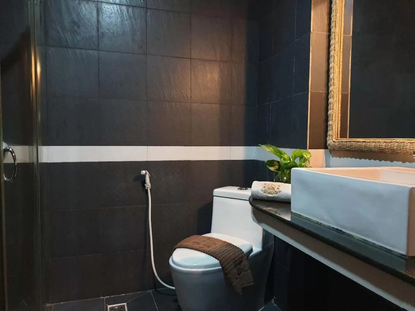 Shower in Aristocrat Residence & Hotel