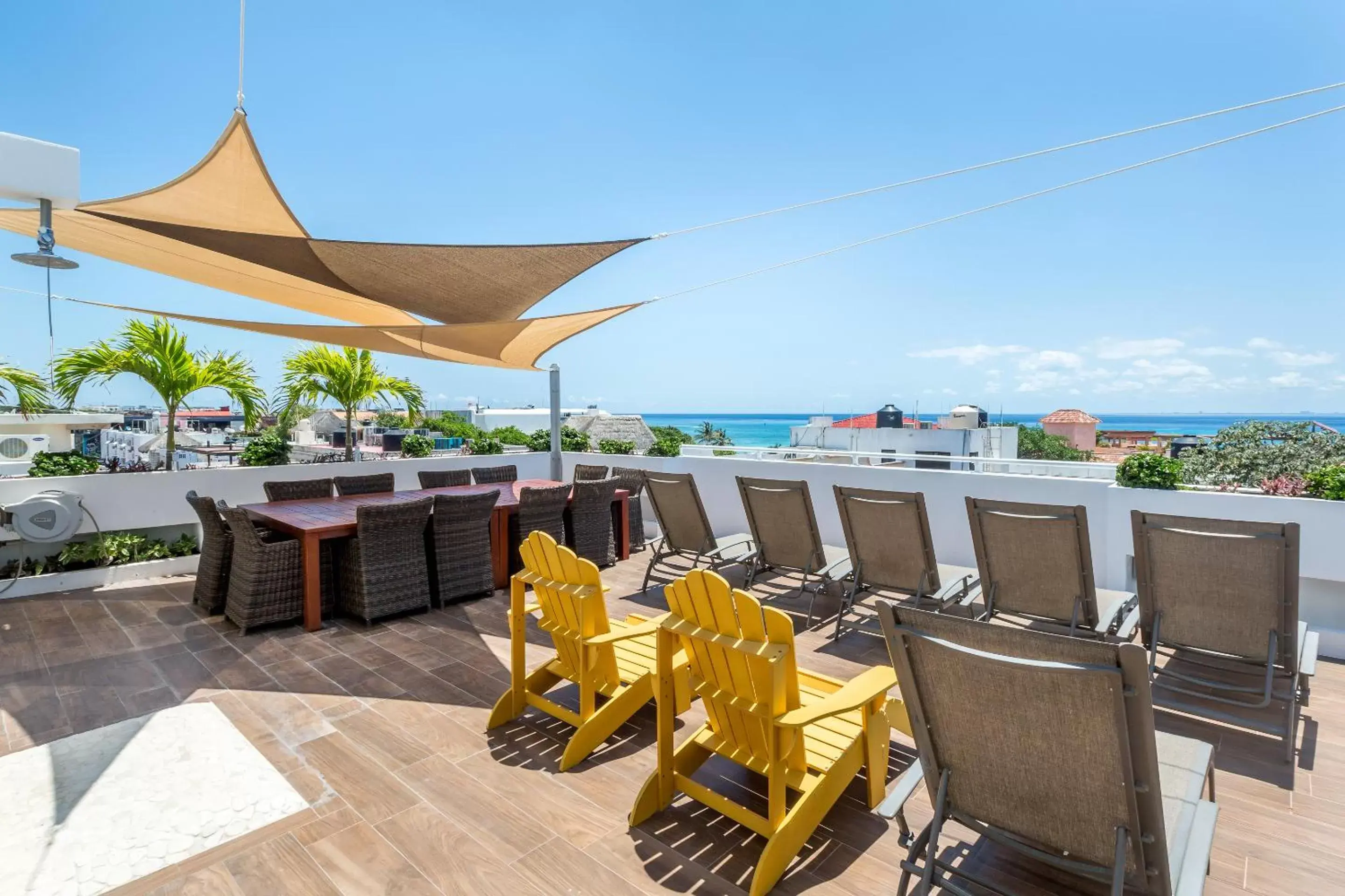 Balcony/Terrace in "5TH AVENUE" Sol del Caribe Apart Hotel "by BFH"