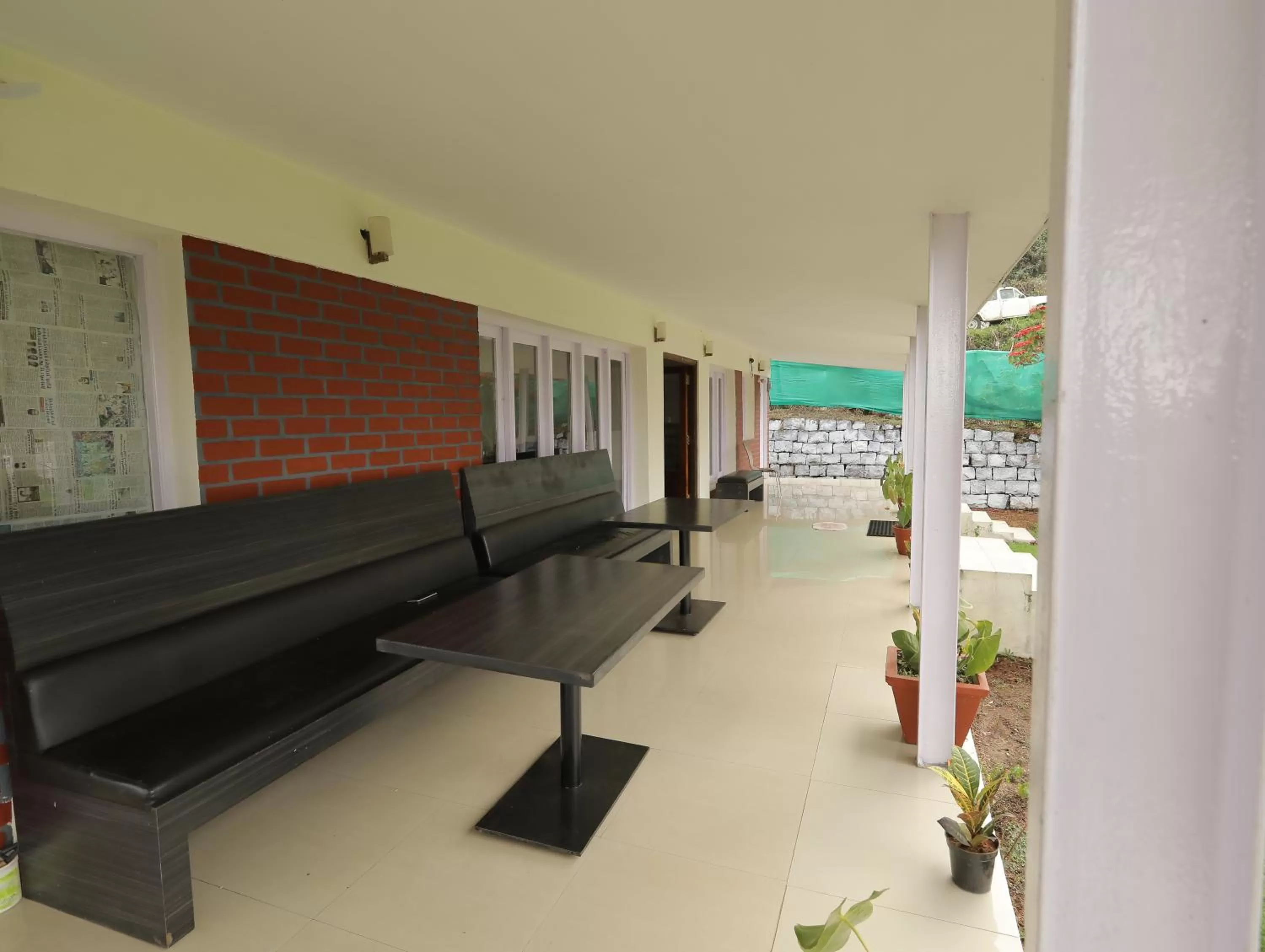 Patio, Balcony/Terrace in Nilgiris Inn By Lexstays Kotagiri, Ooty
