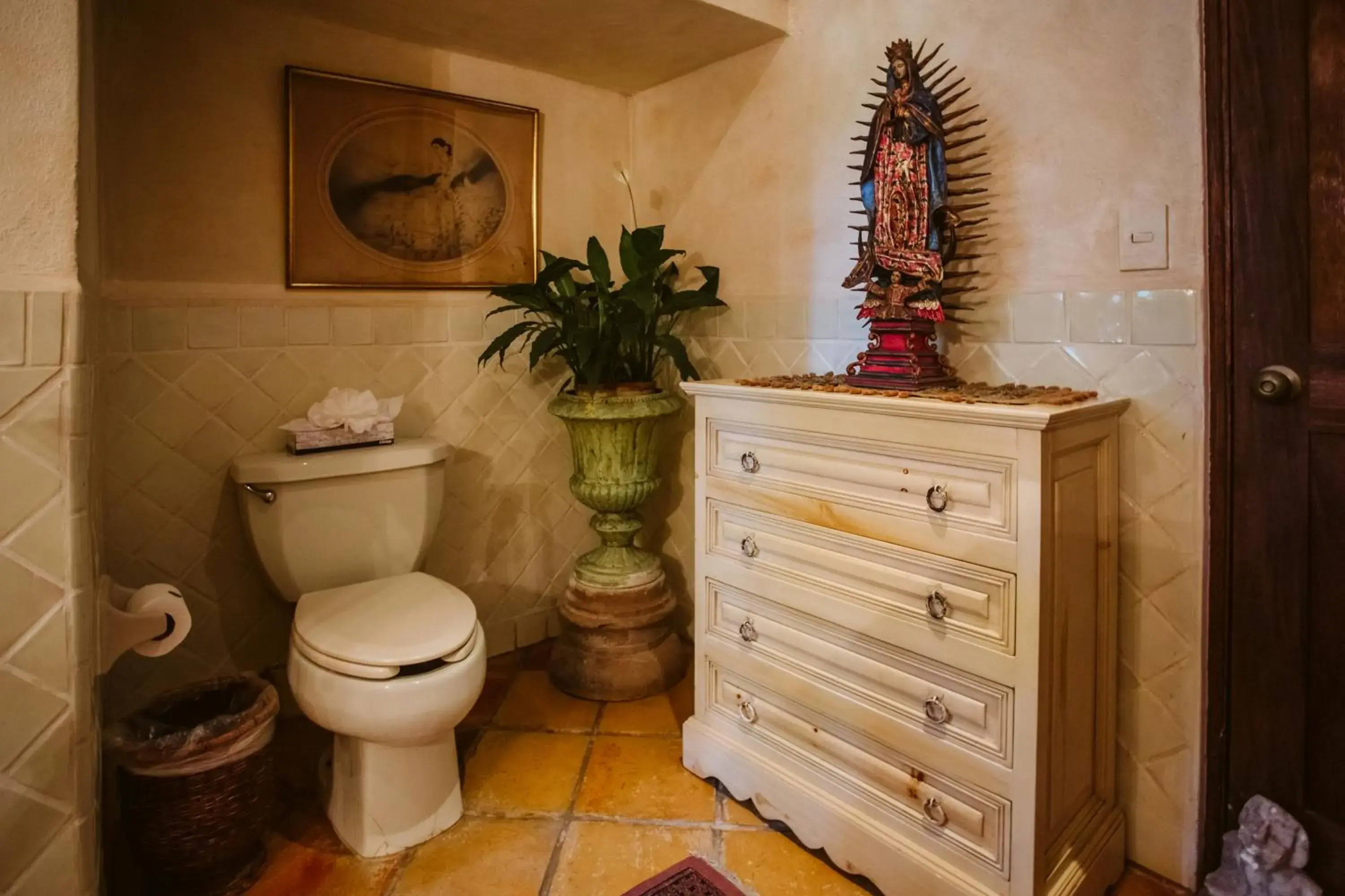 Bathroom in Hacienda San Angel