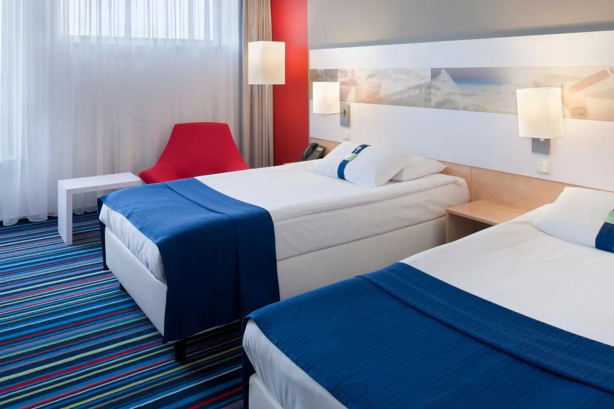 Photo of the whole room, Bed in Holiday Inn Prague Airport, an IHG Hotel