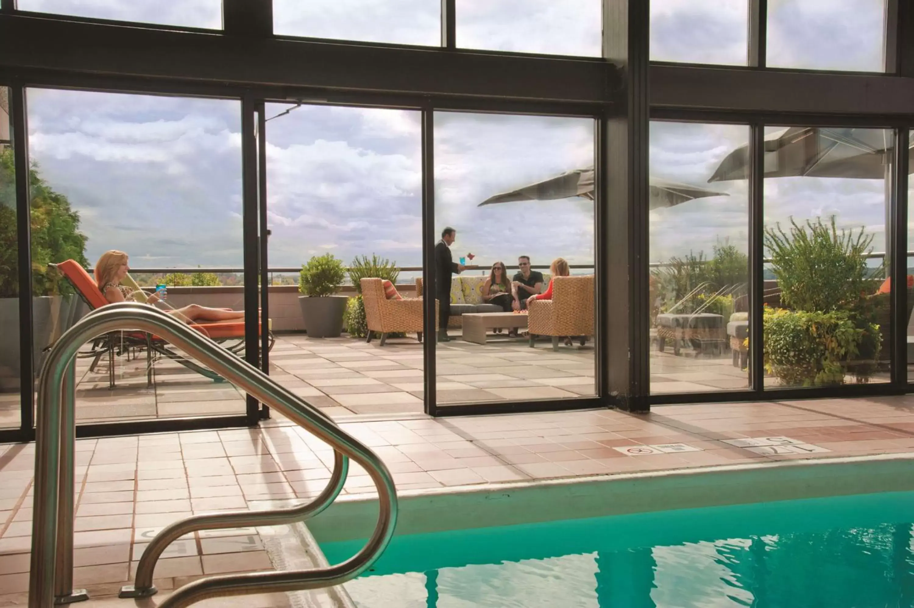 Pool view, Swimming Pool in DoubleTree by Hilton Manchester Downtown