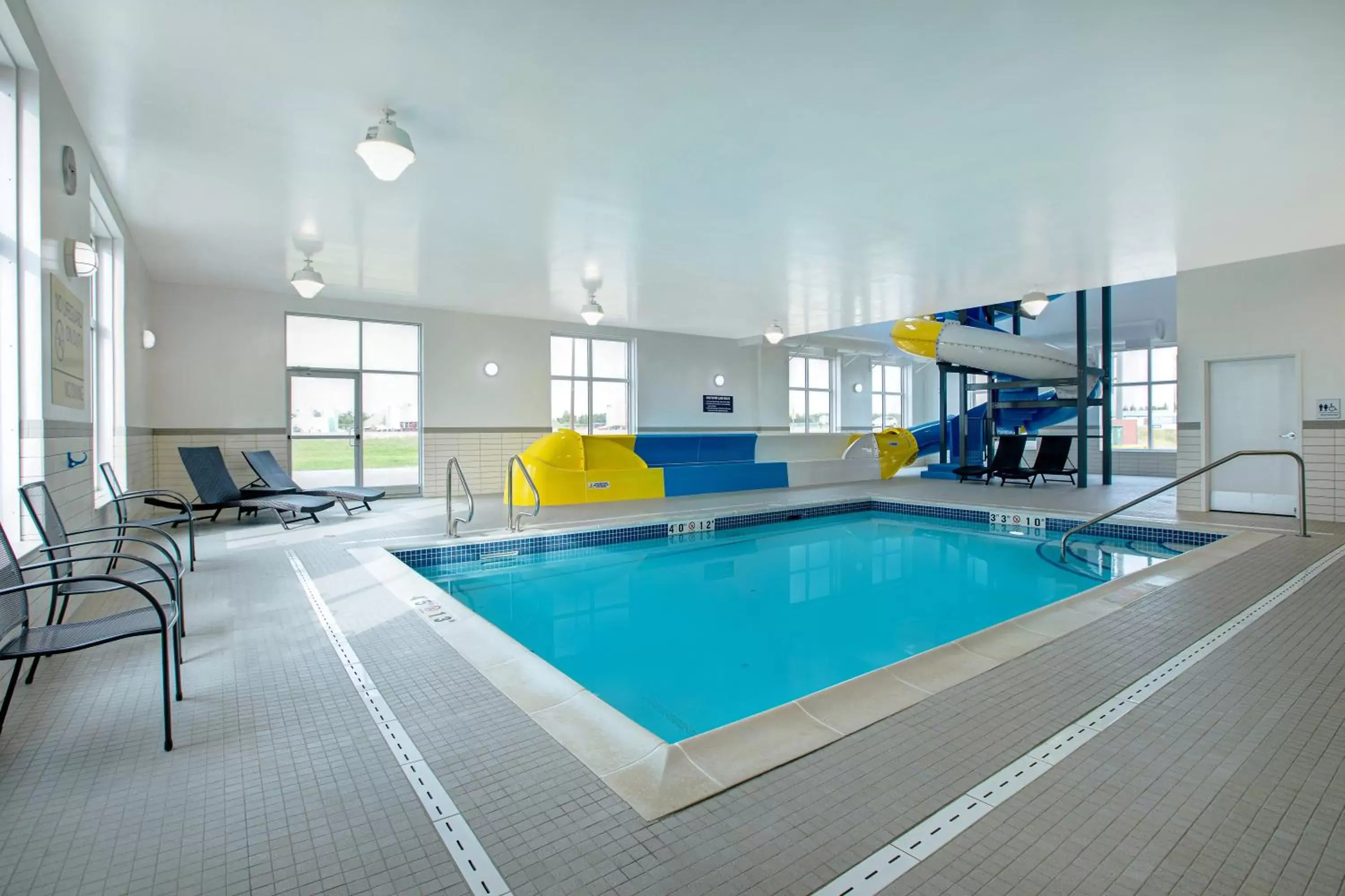 Swimming pool in Ramada by Wyndham St Paul AB Swimming pool in Ramada by Wyndham St Paul AB
