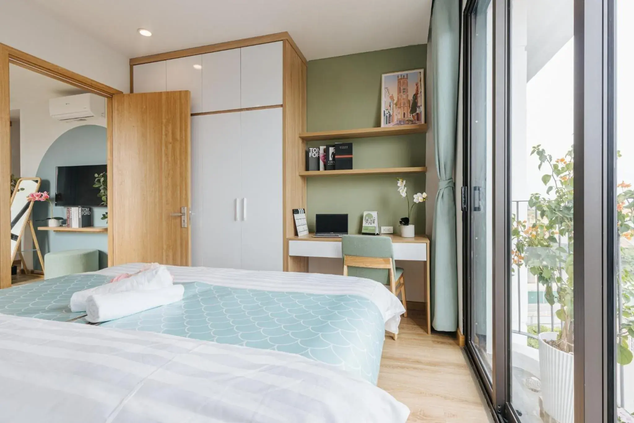 Bedroom in Crescendo Urban Stay