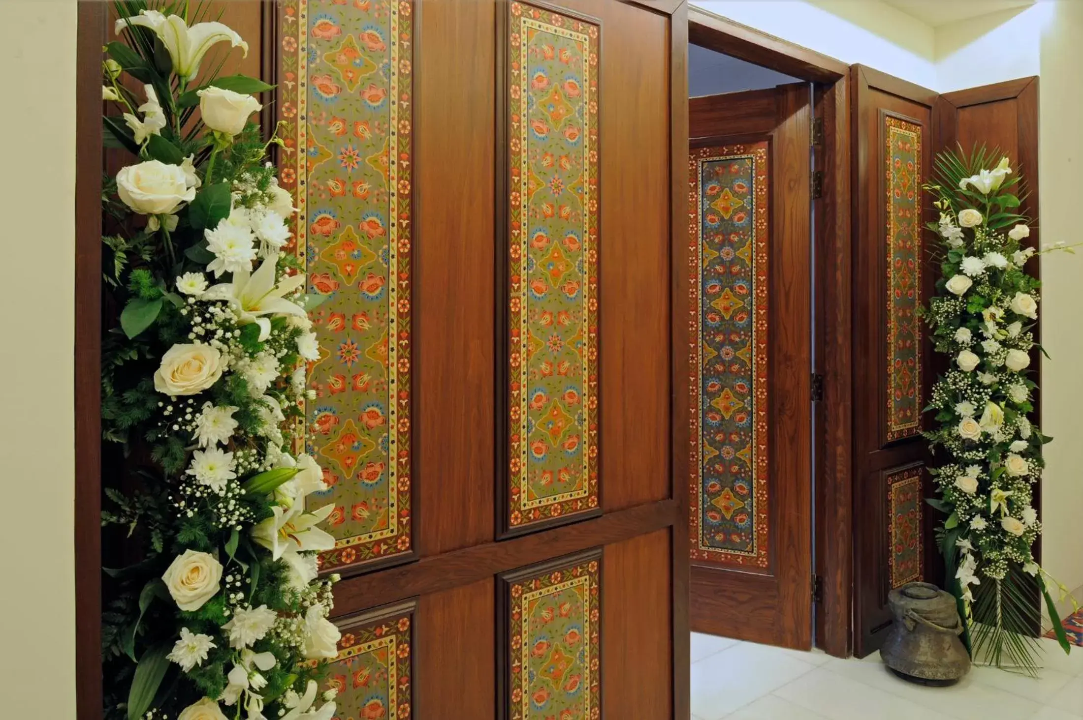 Decorative detail in Dushanbe Serena Hotel