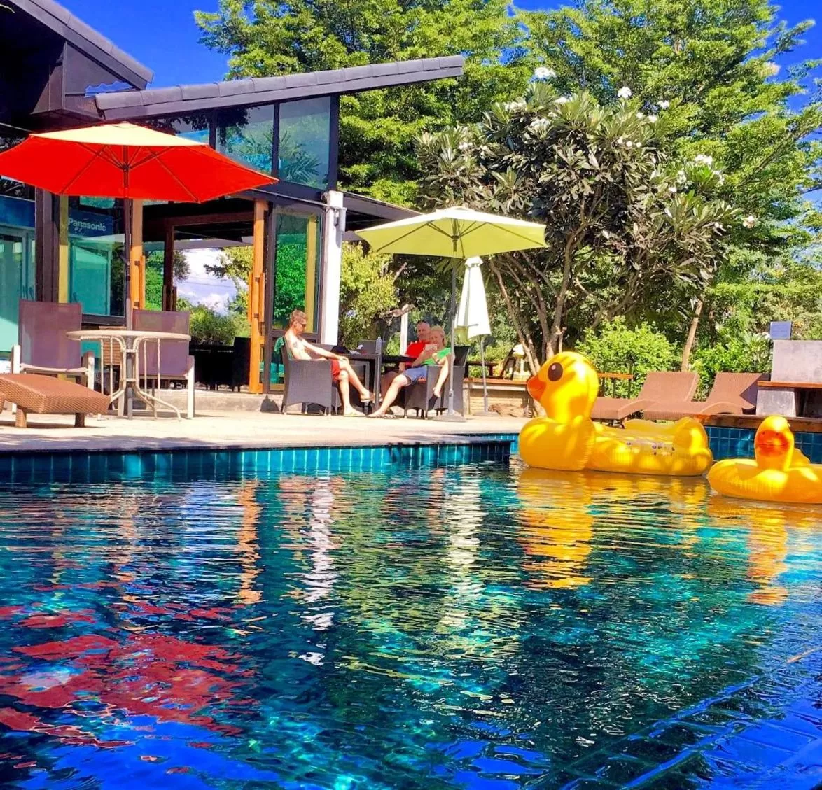 Pool view in Family House Zen Boutique Resort