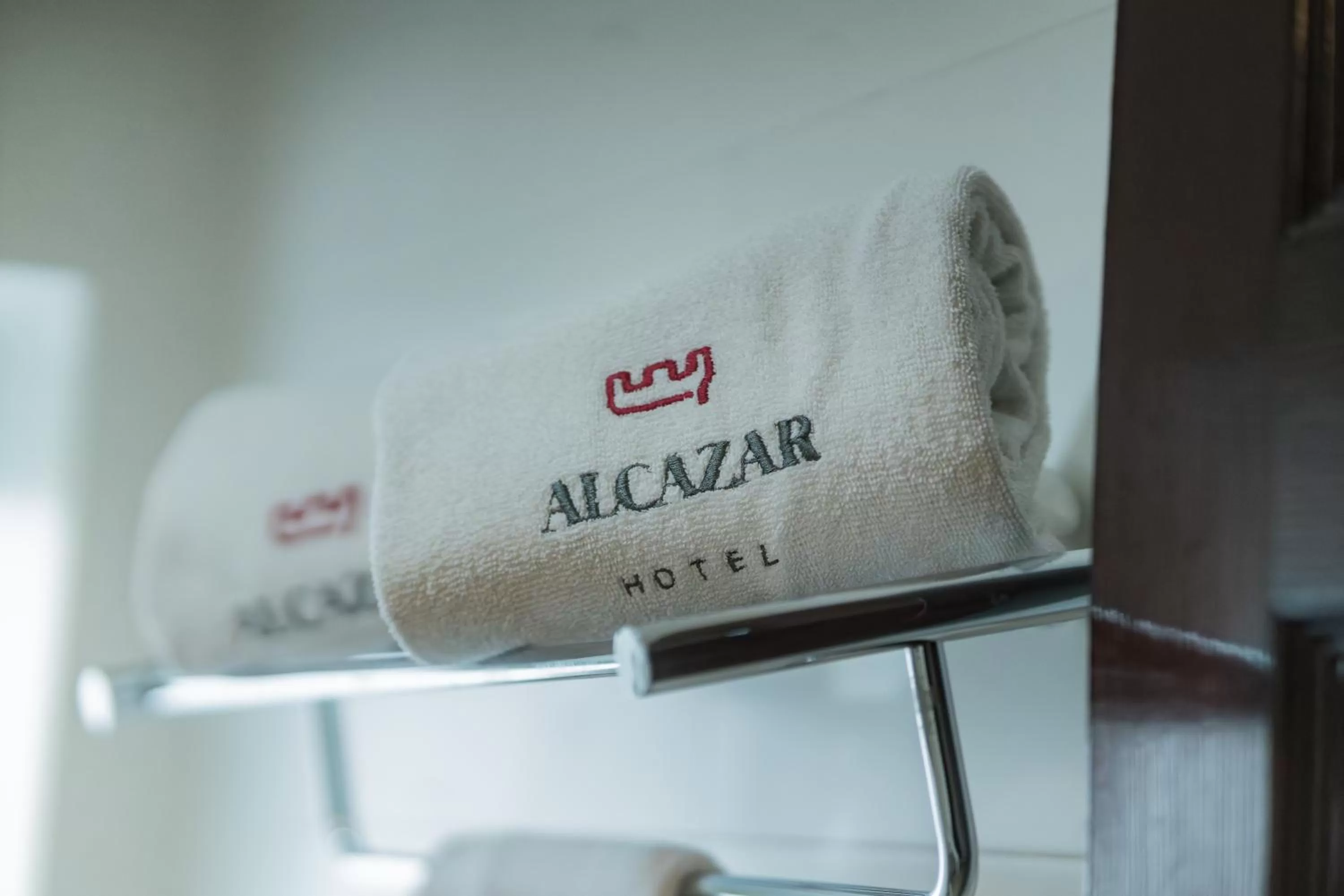 towels in Hotel Alcazar - Guadalajara Centro Historico