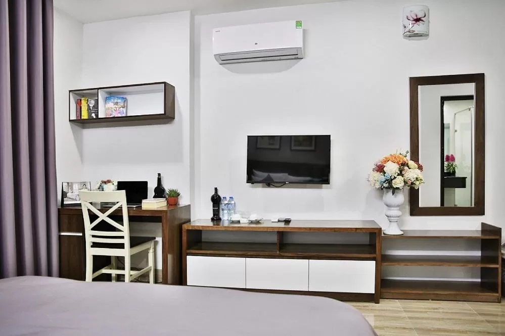 Bed in V House 6 Serviced Apartment