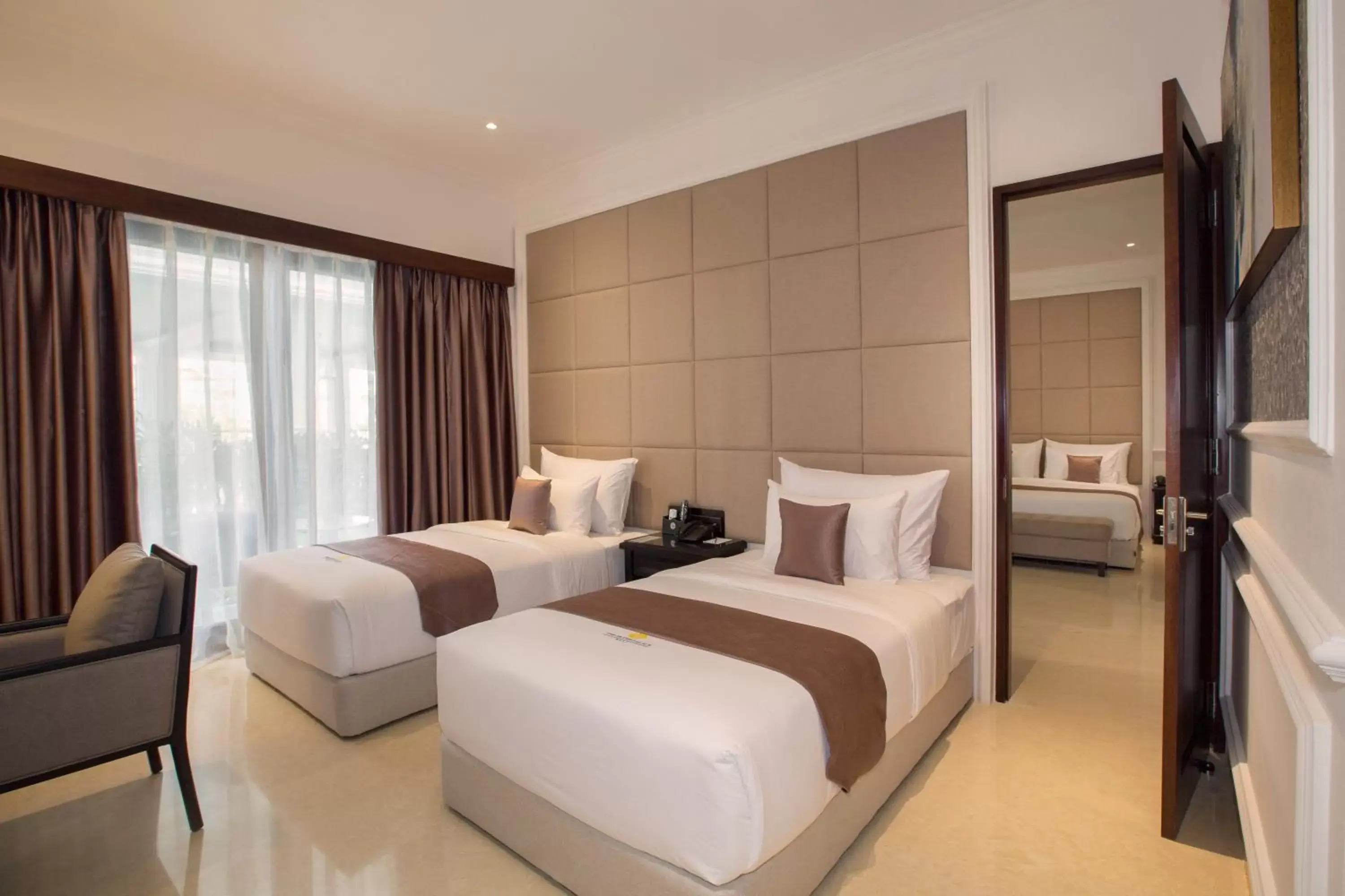 Bedroom, Bed in Grand Palace Hotel Sanur - Bali