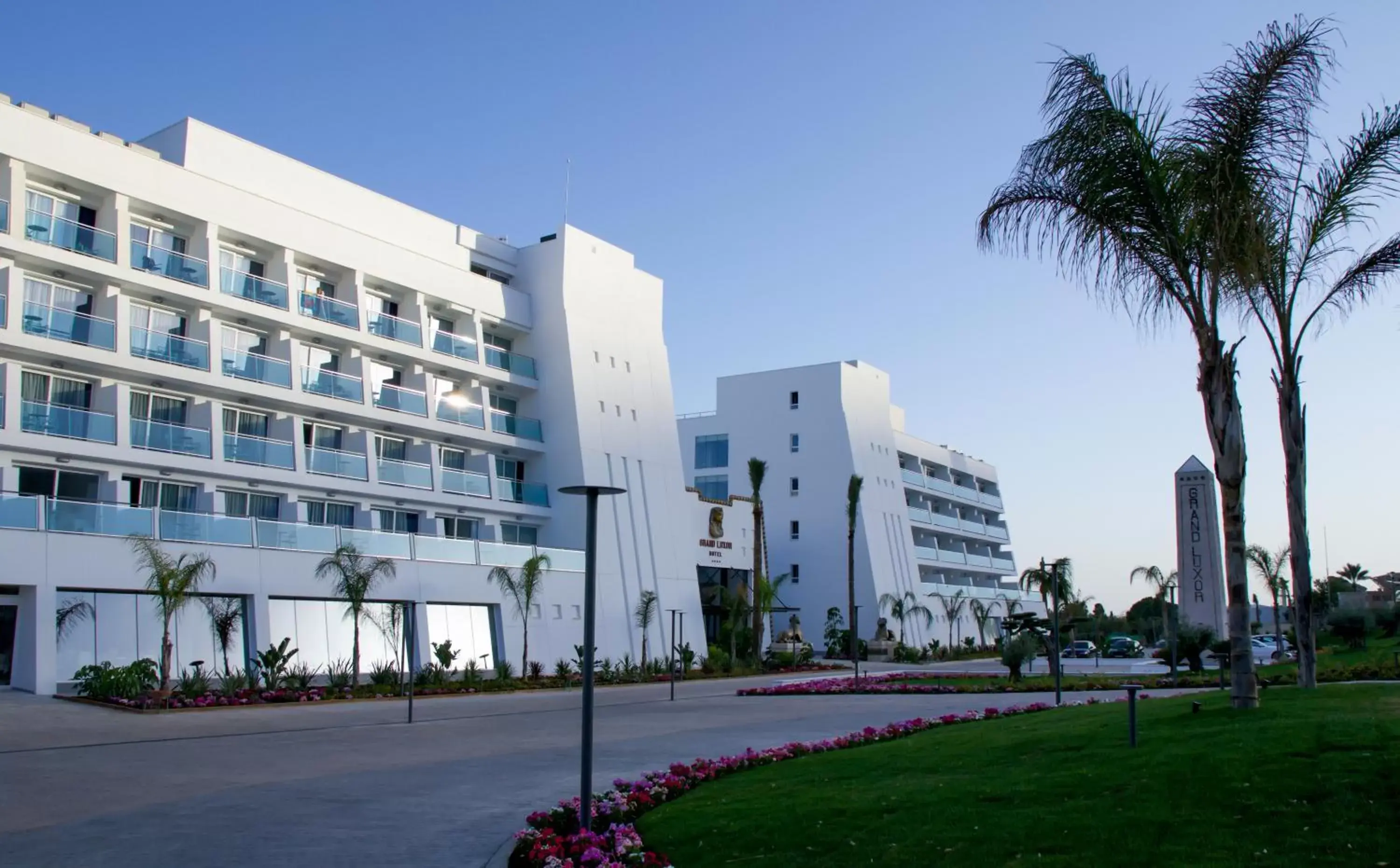 Facade/entrance, Property Building in Grand Luxor Hotel