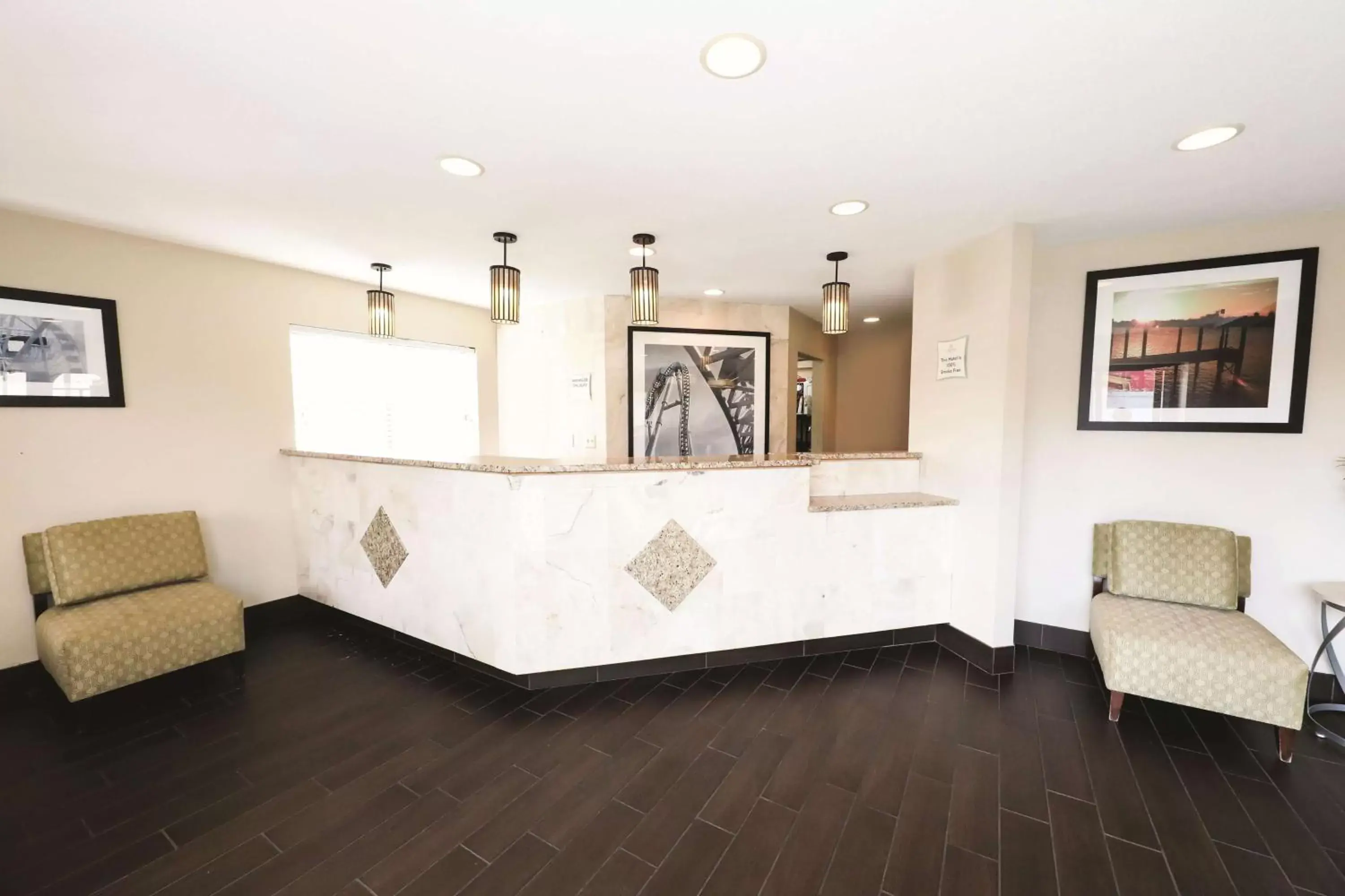 Lobby or reception in La Quinta Inn by Wyndham Sandusky near Cedar Point Lobby or reception in La Quinta Inn by Wyndham Sandusky near Cedar Point