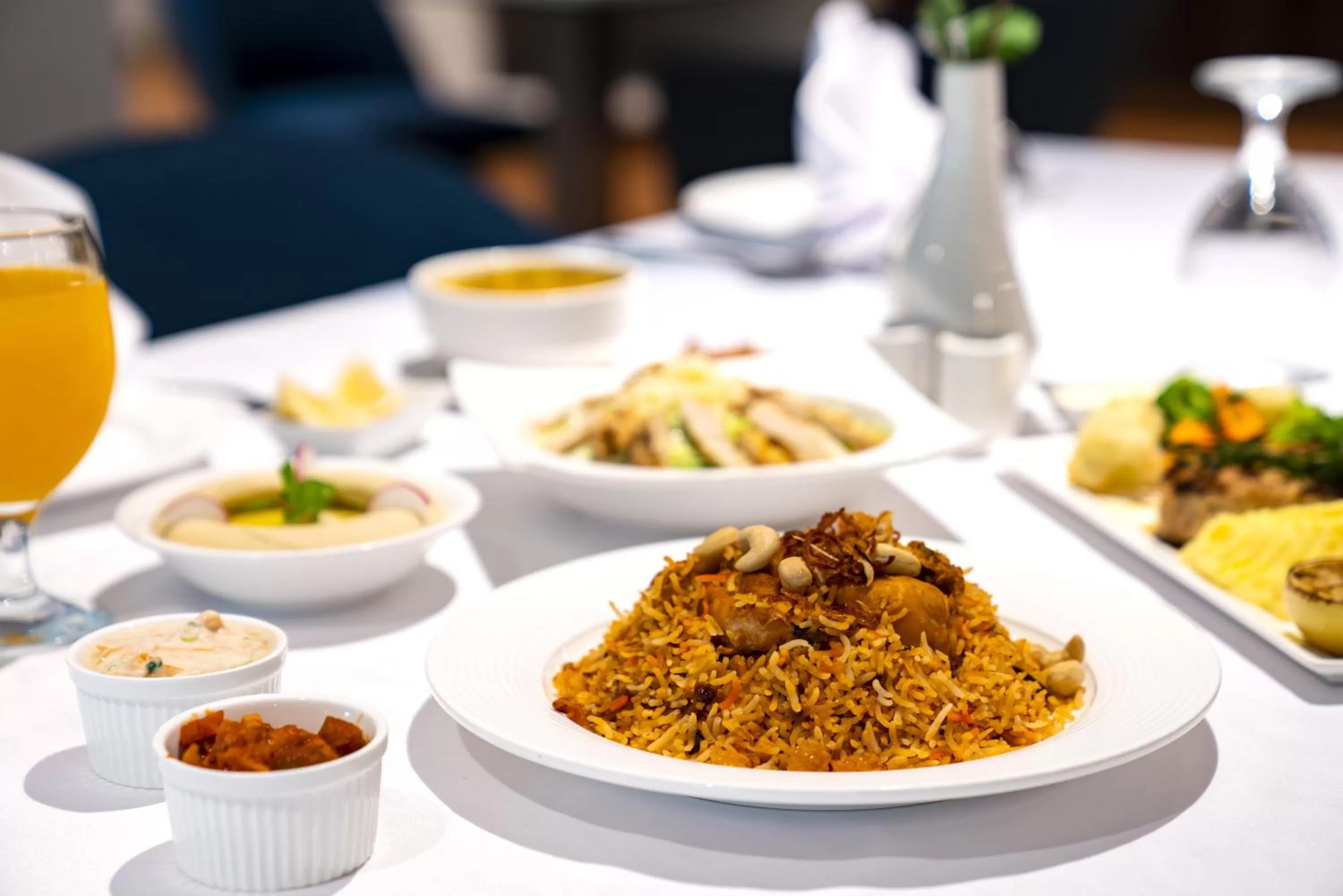 Restaurant/places to eat in Jouri a Murwab hotel Doha