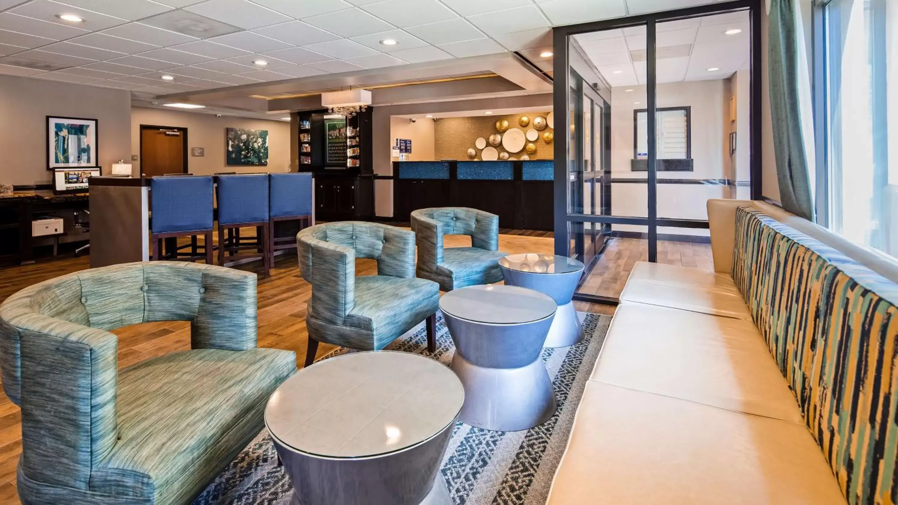 Lobby or reception, Restaurant/Places to Eat in Best Western Augusta West